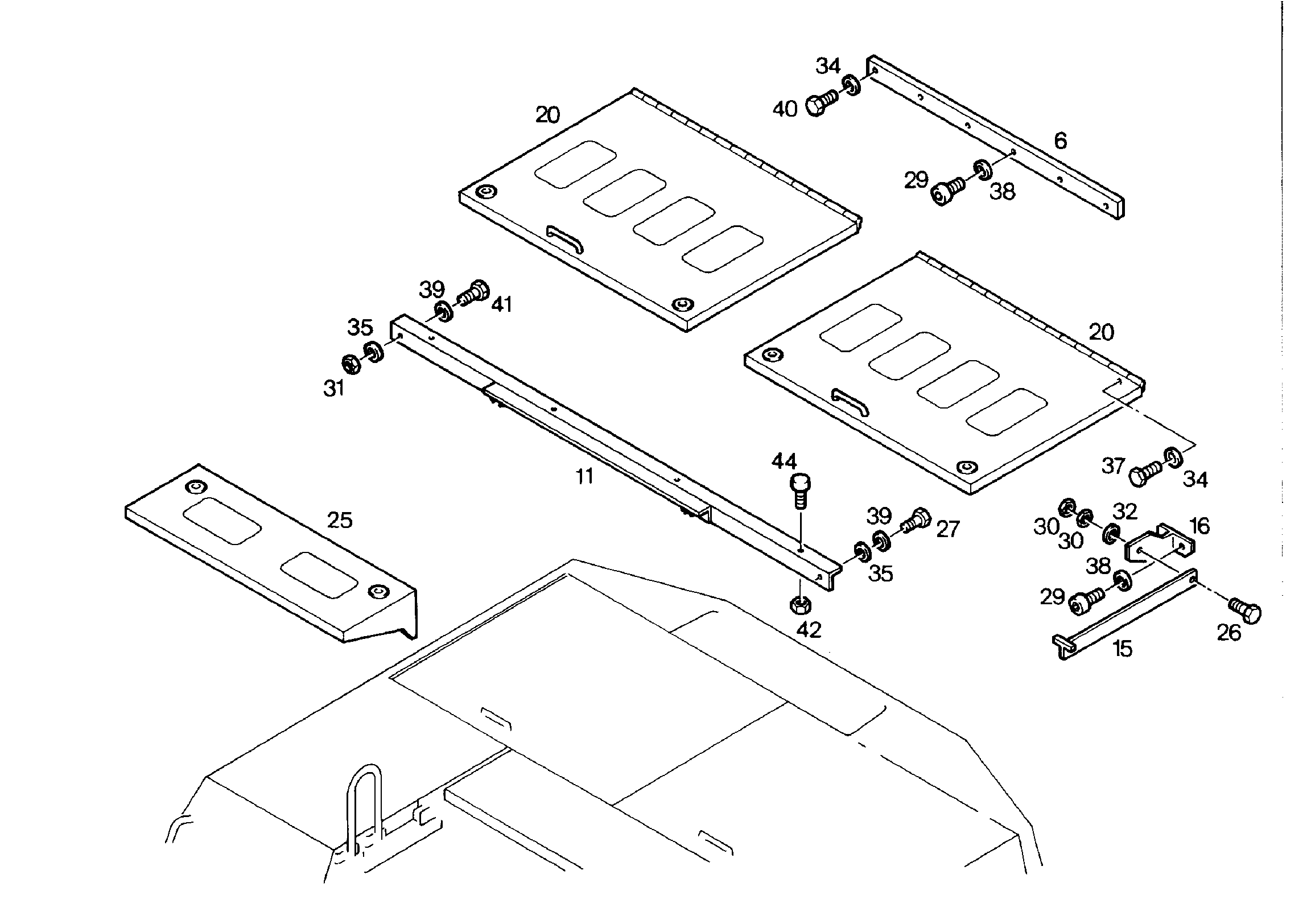 ПЛАТФОРМА 9172667 LIEBHERR