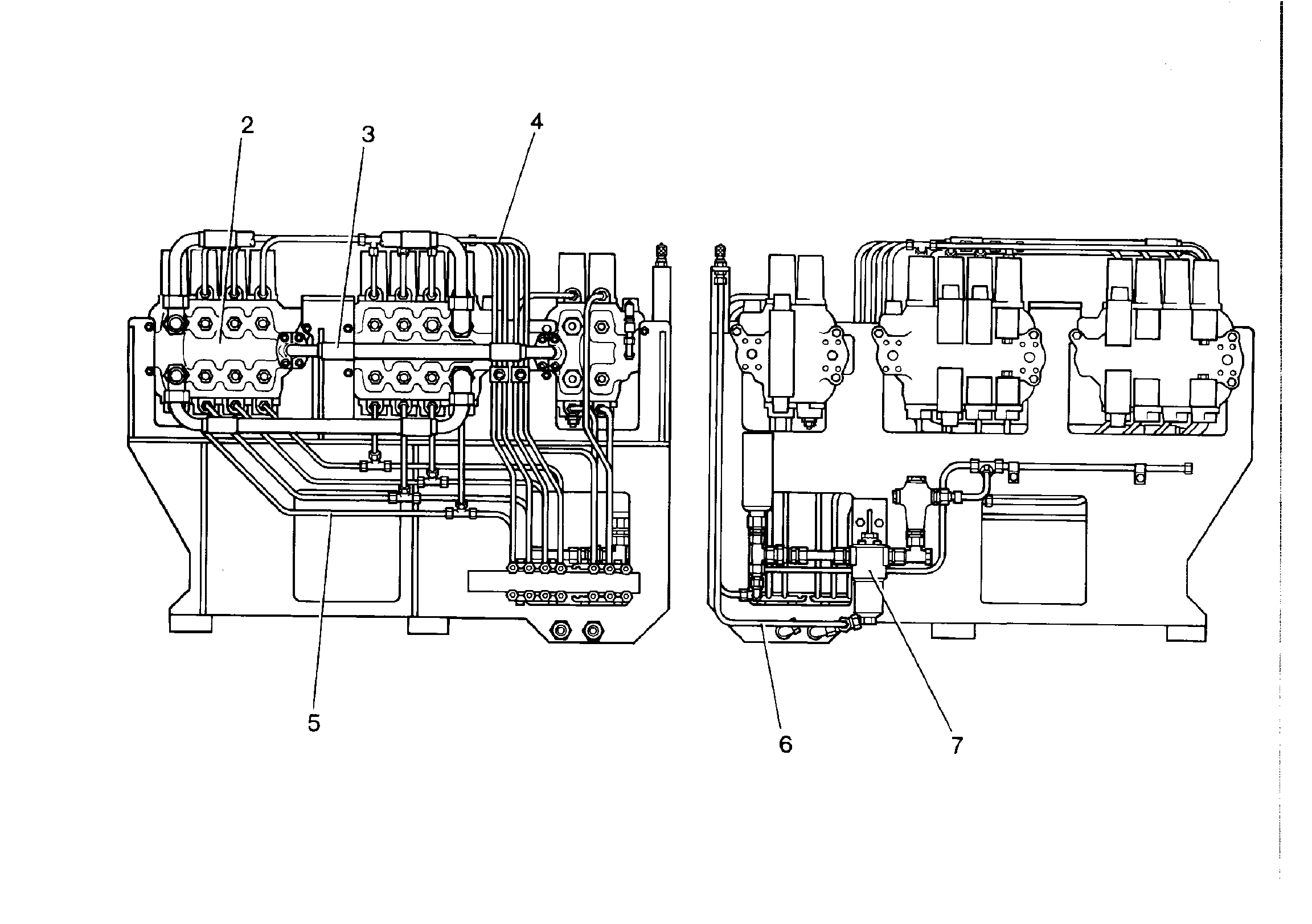 ЛИНИЯ УПРАВЛЯЮЩАЯ ПЕР. СВЕРХУ 9062218 LIEBHERR