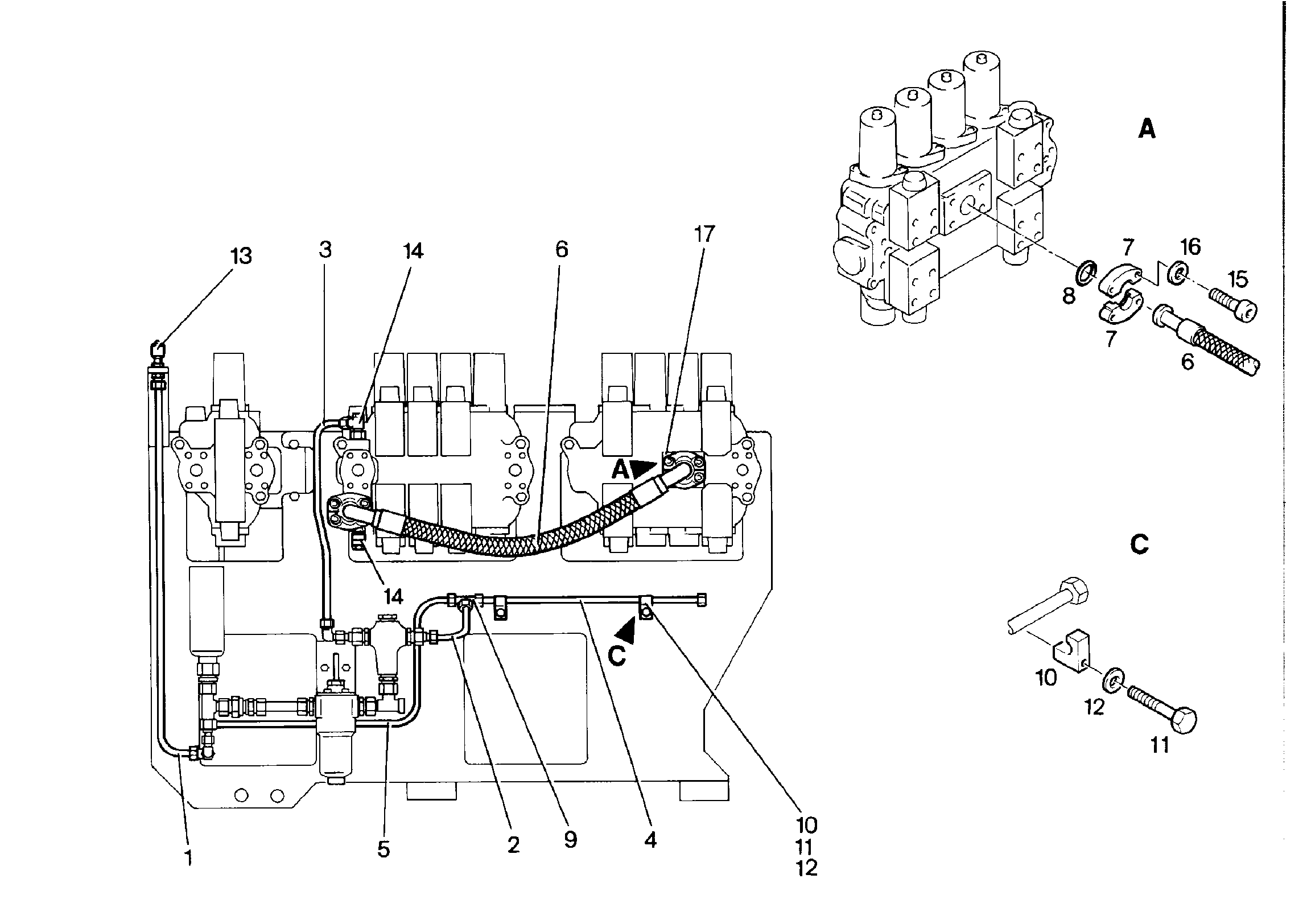 ШЛАНГ 20X850 7005141 LIEBHERR