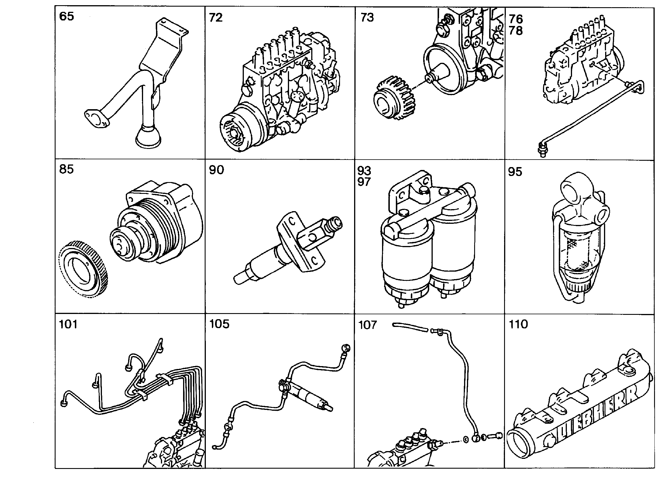 ТОПЛИВОПРОВОДЫ 9270928 LIEBHERR