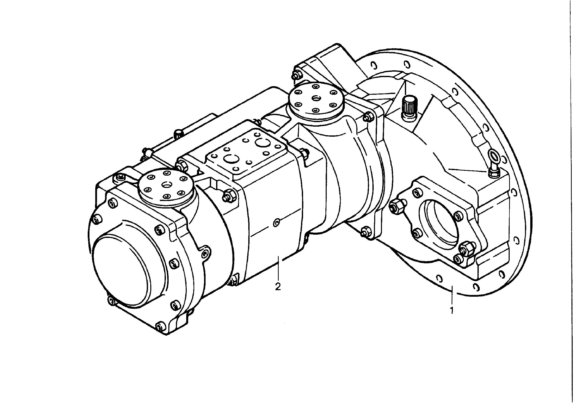 НАСОС ГИДРАВЛИЧЕСКИЙ СДВОЕННЫЙ LPVD 125cm³/U 9277728 LIEBHERR