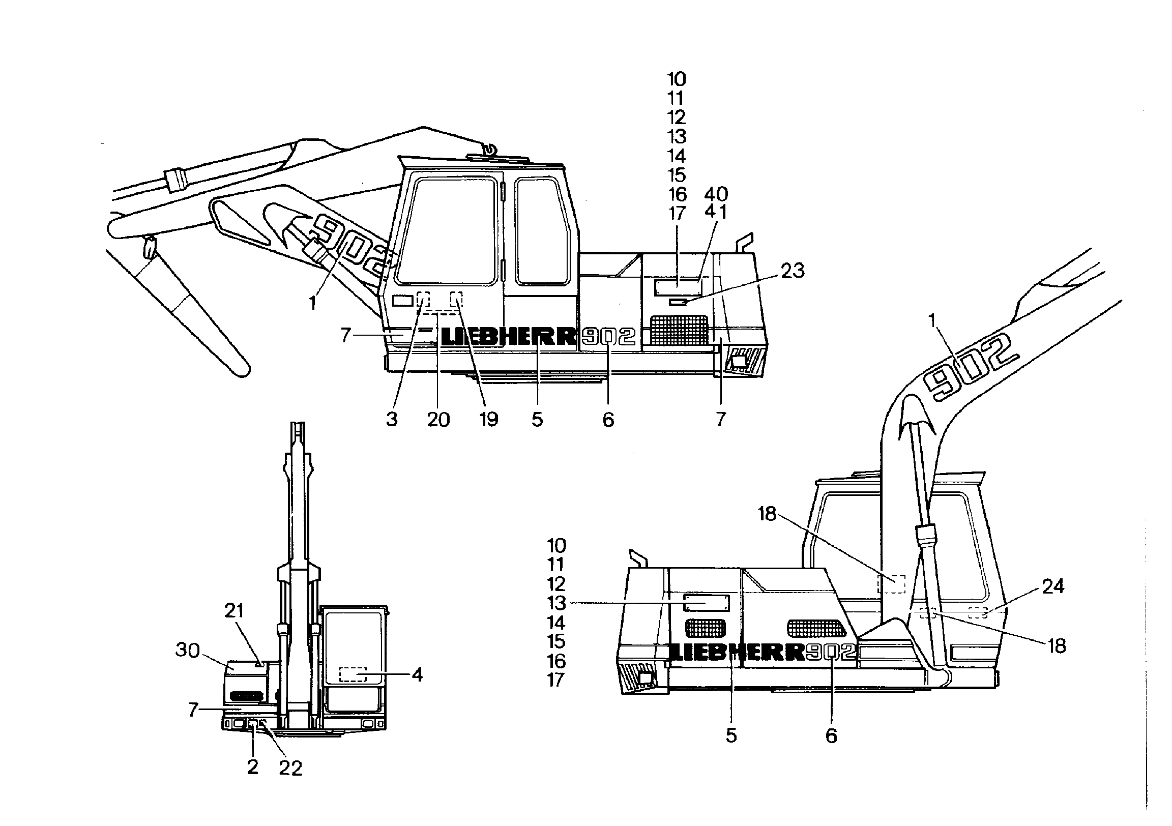ПОЛОСЫ 13 ВЫСОТА 1000mmX13mm 9174886 LIEBHERR