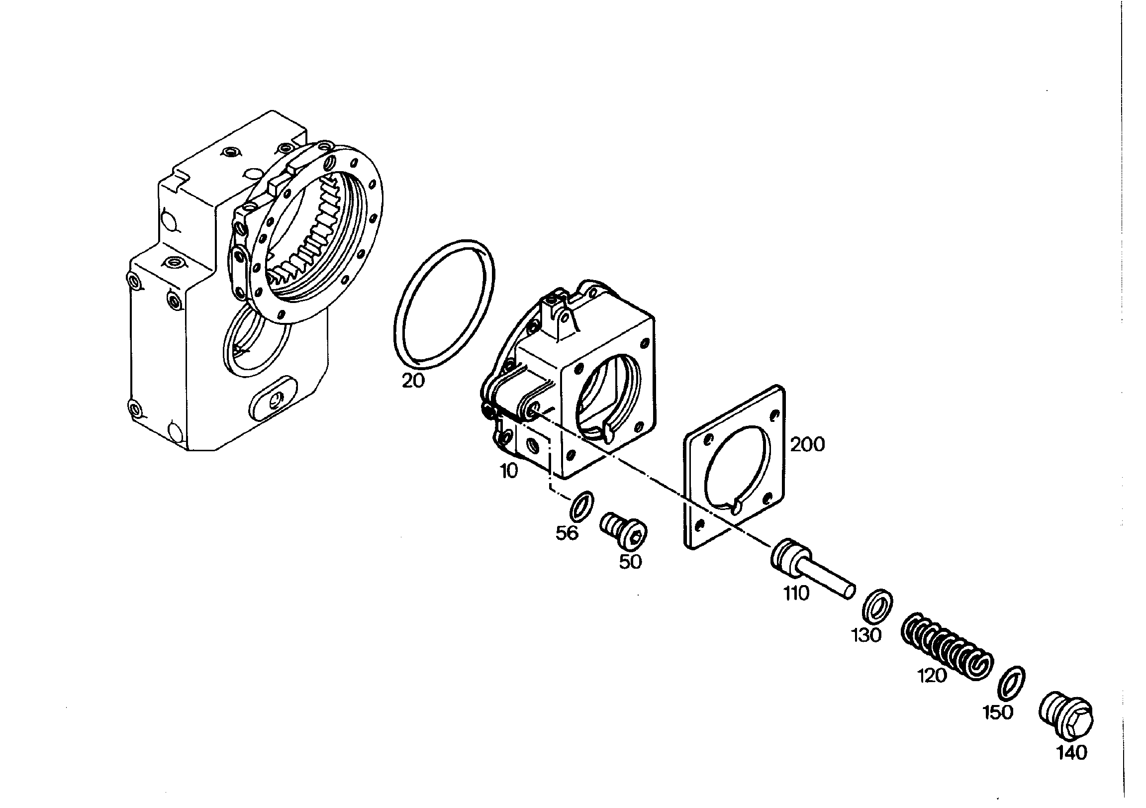Прижимная пружина 7015836 LIEBHERR