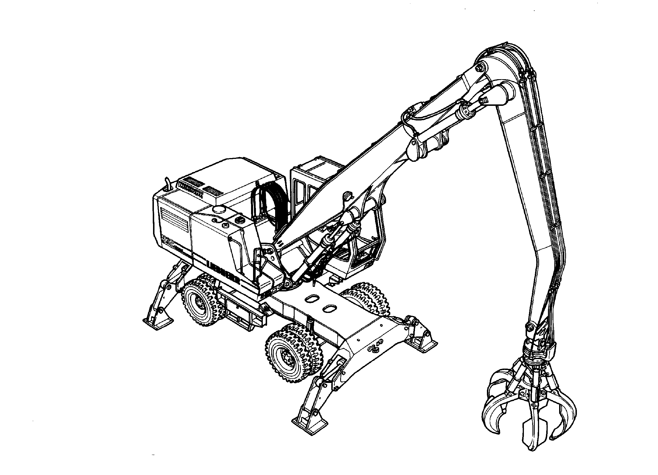 ТАБЛИЧКА 9203598 LIEBHERR