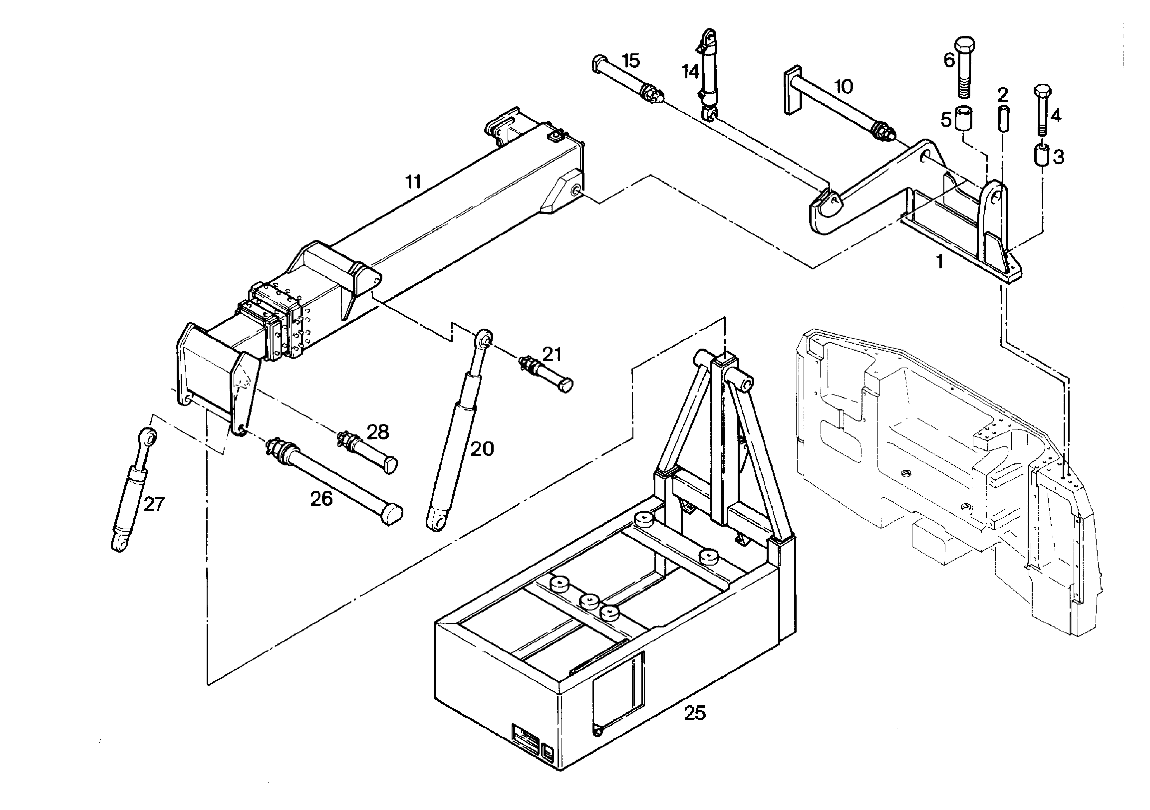 ТЕЛЕСКОПИЧЕСКИЙ ЭЛЕМЕНТ 9203879 LIEBHERR