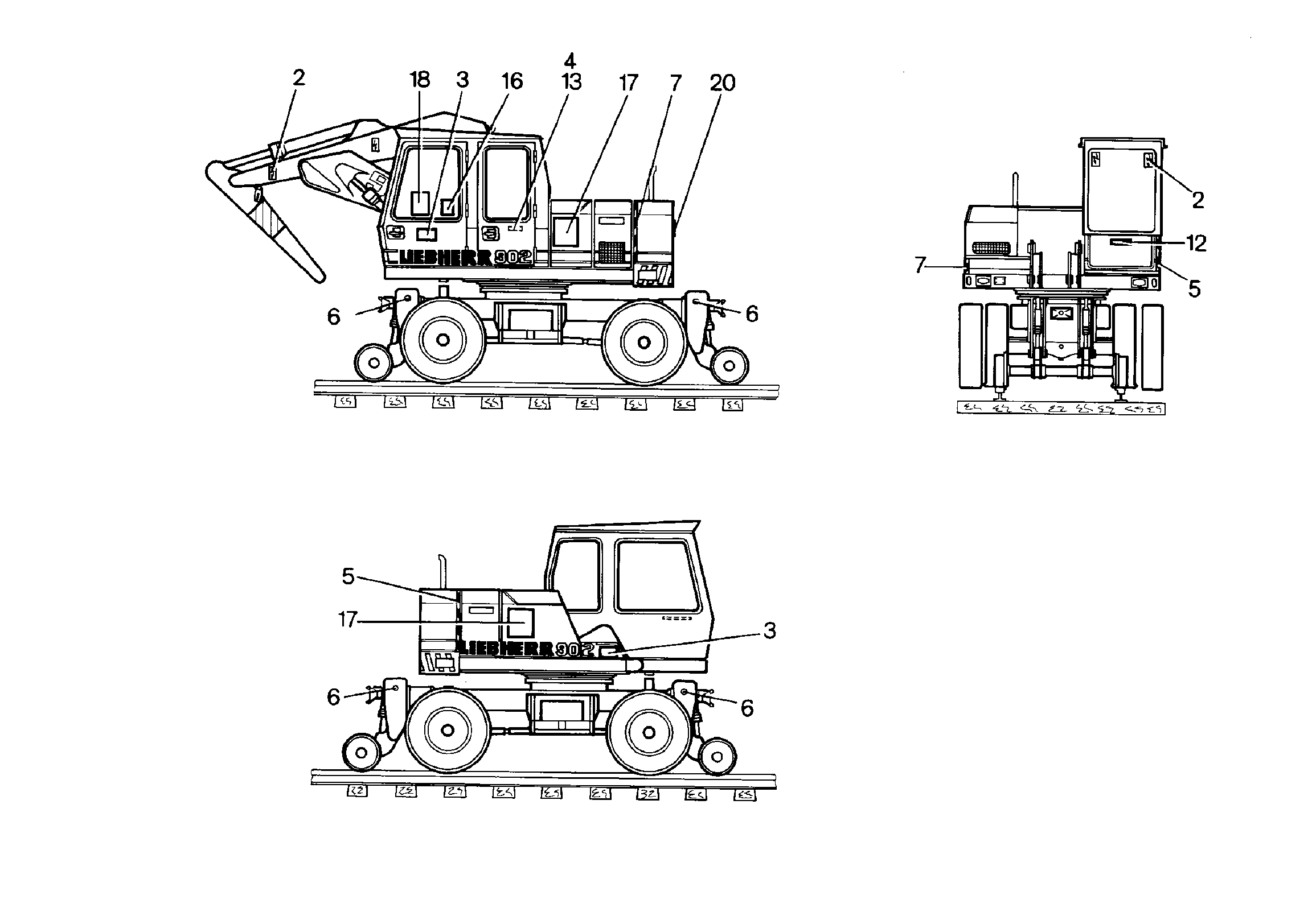 НАКЛЕЙКА PFEIL ROT 7013146 LIEBHERR