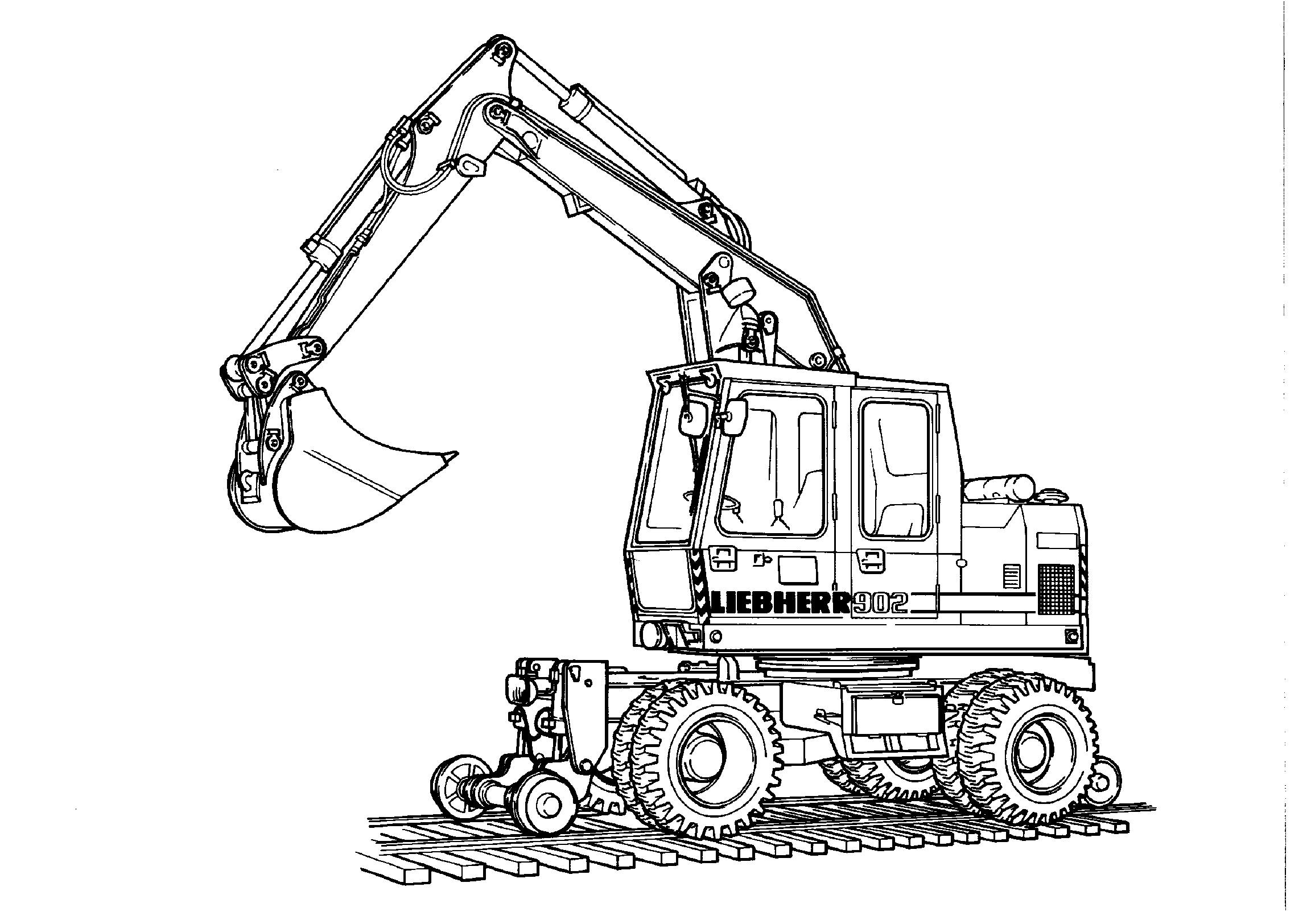 РАЗМЕЩЕНИЕ ГИДРАВЛИКИ 9126733 LIEBHERR