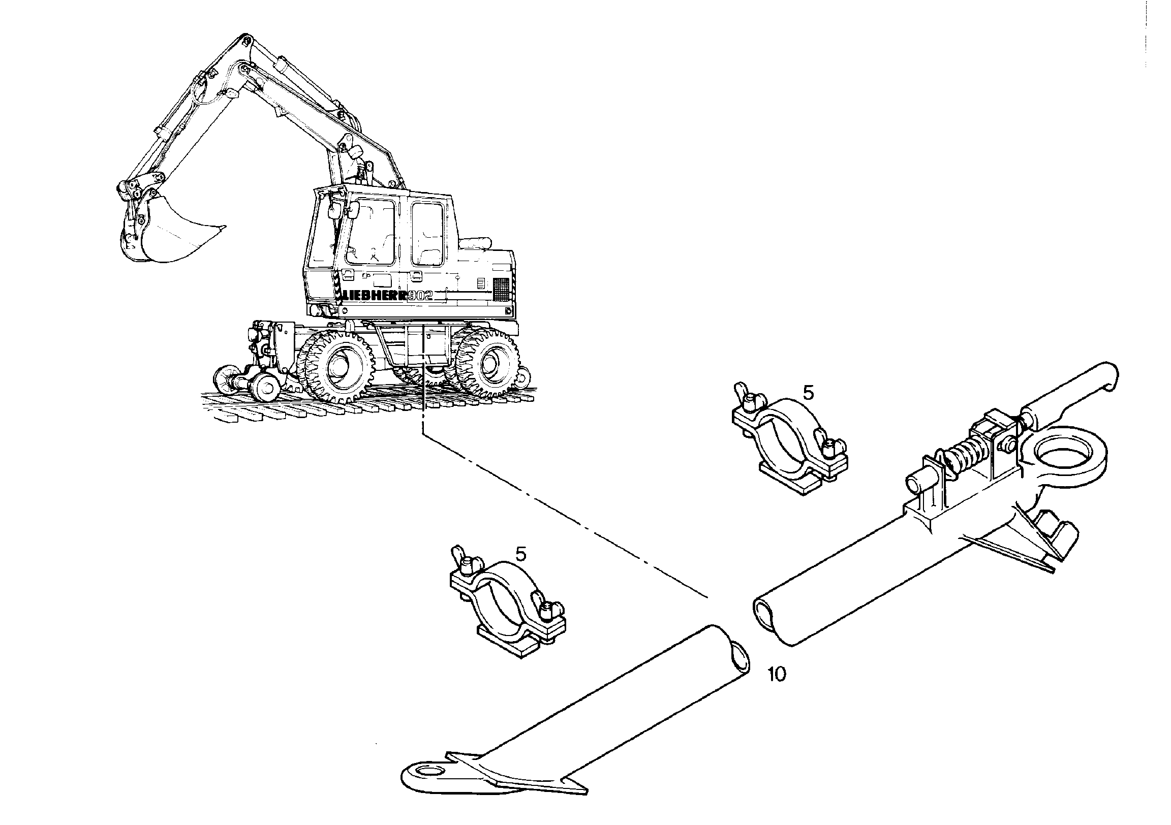 КРЕПЕЖ 9145415 LIEBHERR