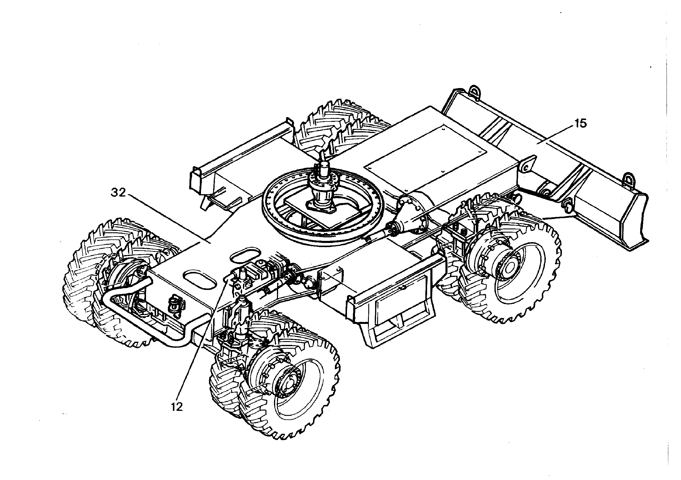ШАССИ ОПОРА ЩИТА 9203593 LIEBHERR
