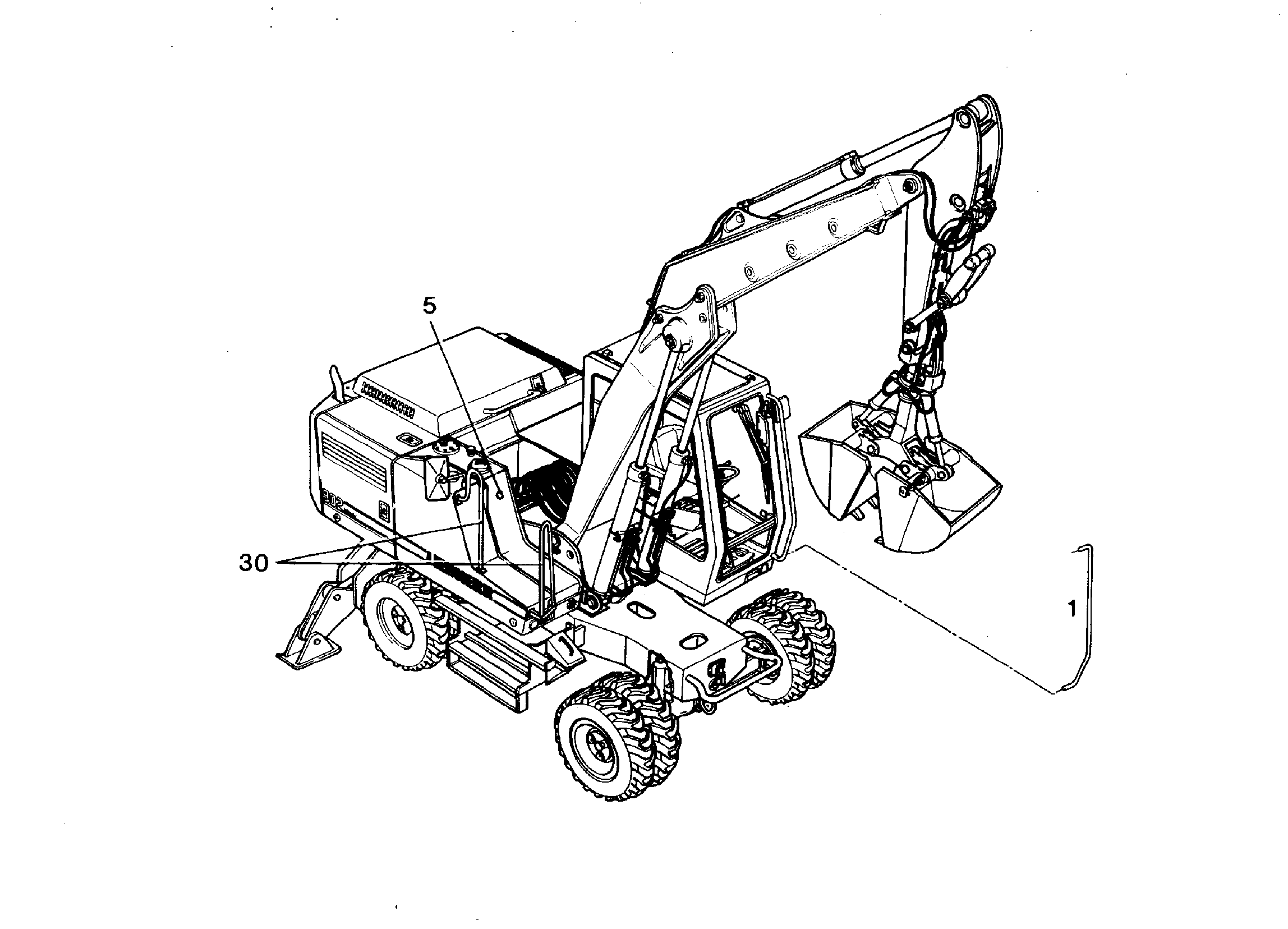 РАСПОЛОЖЕНИЕ НАРУЖНОГО ЗЕРКАЛА 9232858 LIEBHERR