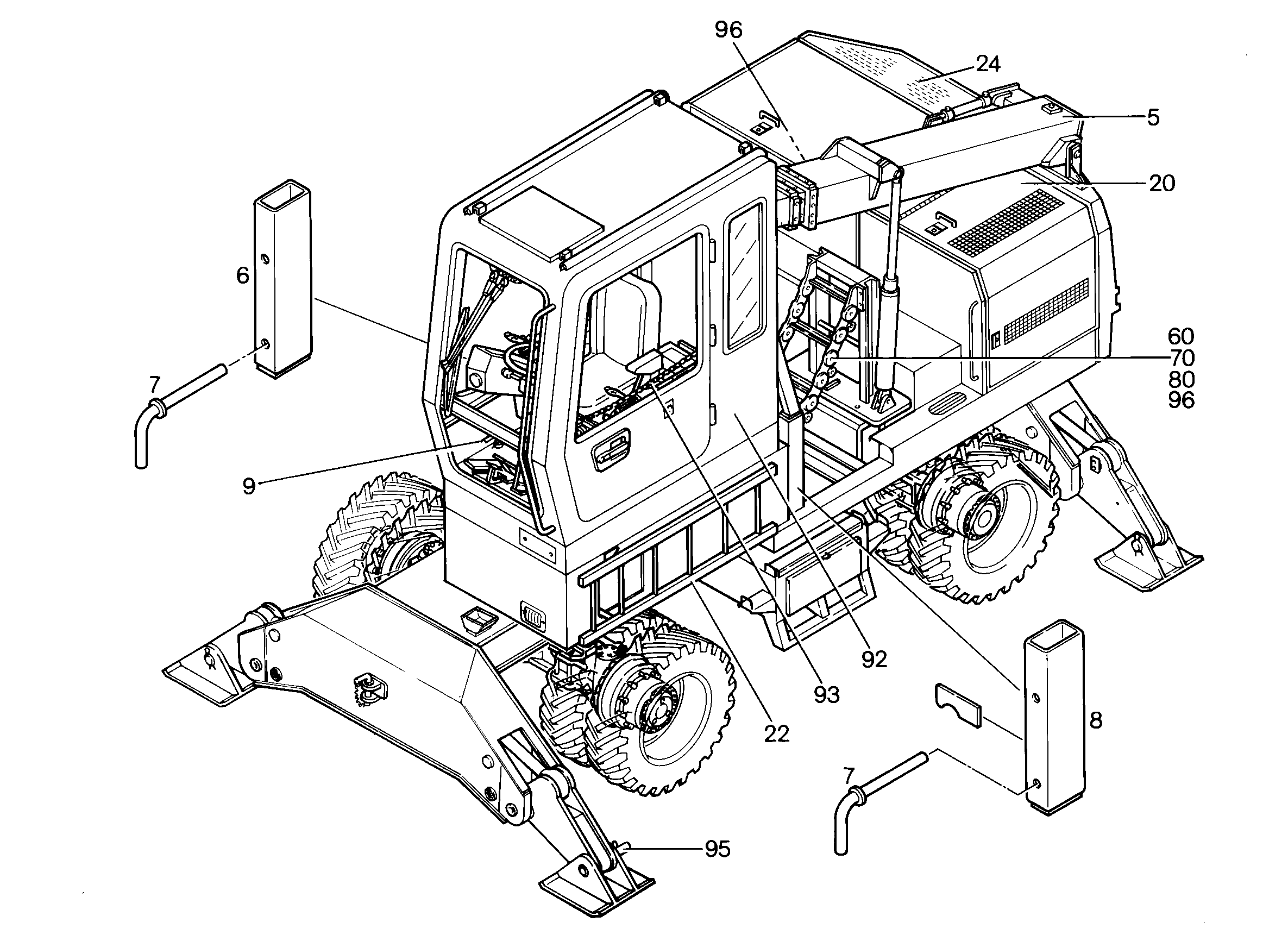 ГИДРАВЛИЧЕСКАЯ СИСТЕМА 9202836 LIEBHERR
