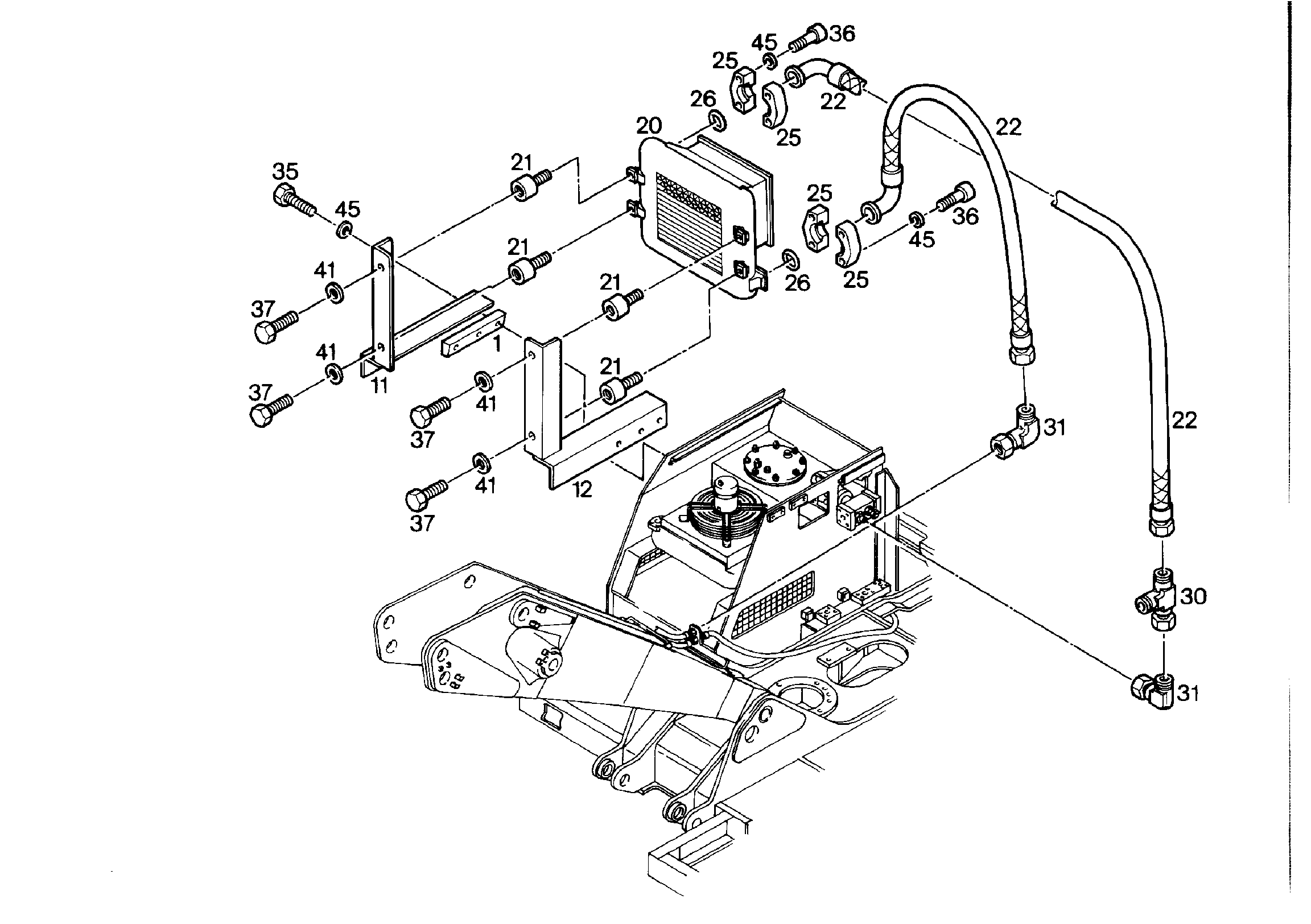 ПЛАНКА РЕЗЬБОВАЯ 9130815 LIEBHERR