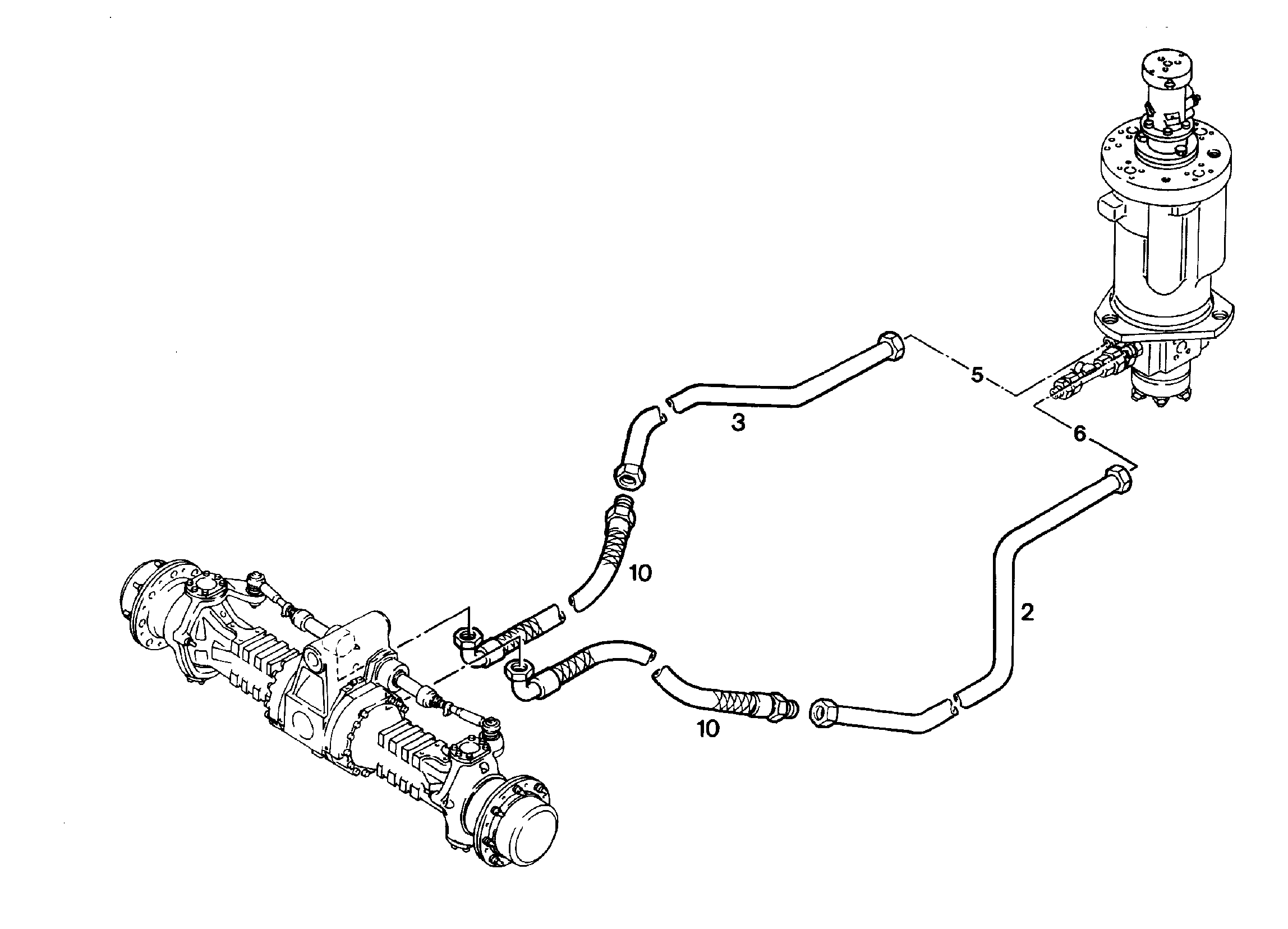 ШЛАНГ 10X500 7010371 LIEBHERR