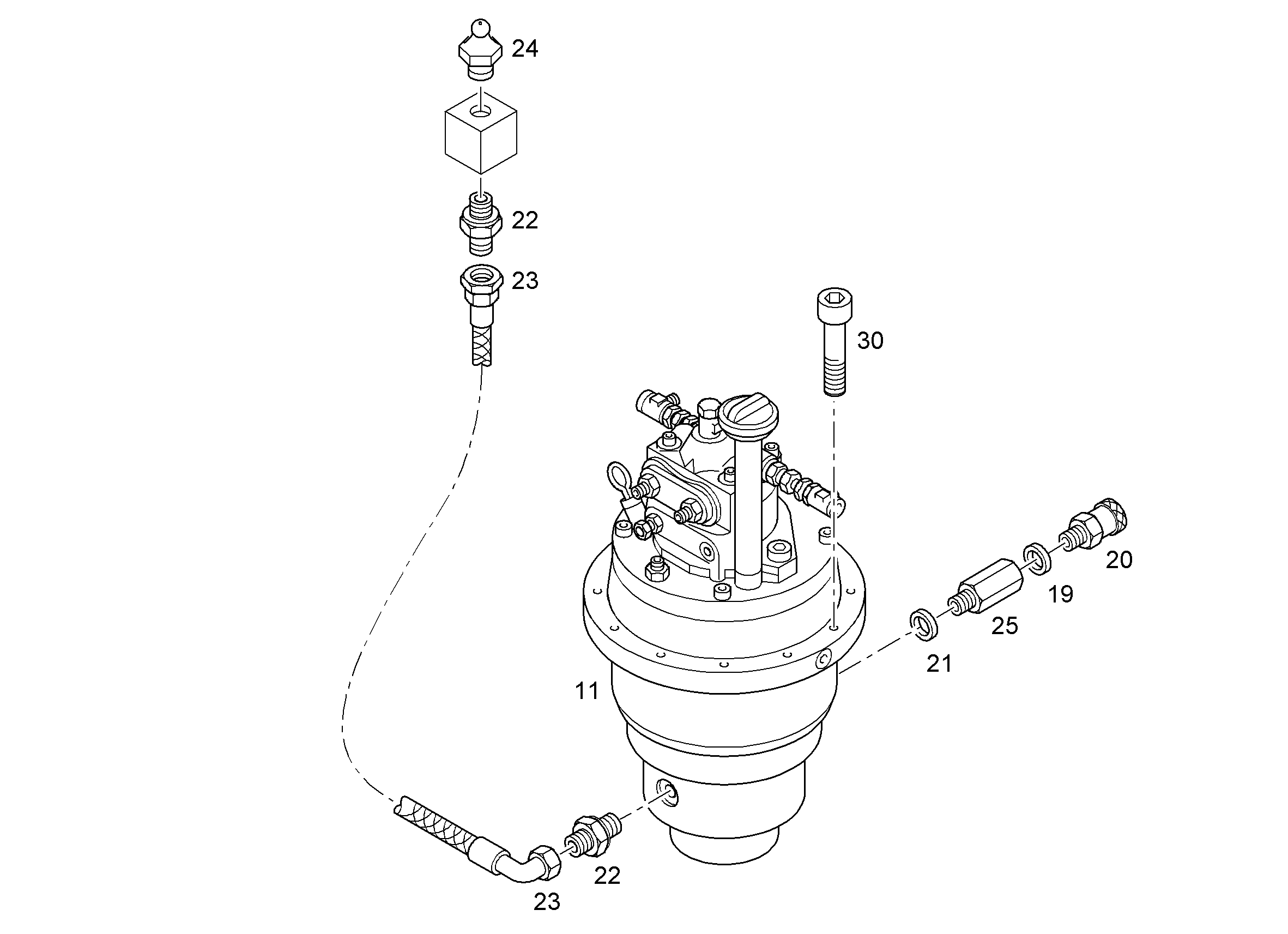 МЕХАНИЗМ ПОВОРОТА 9204786 LIEBHERR