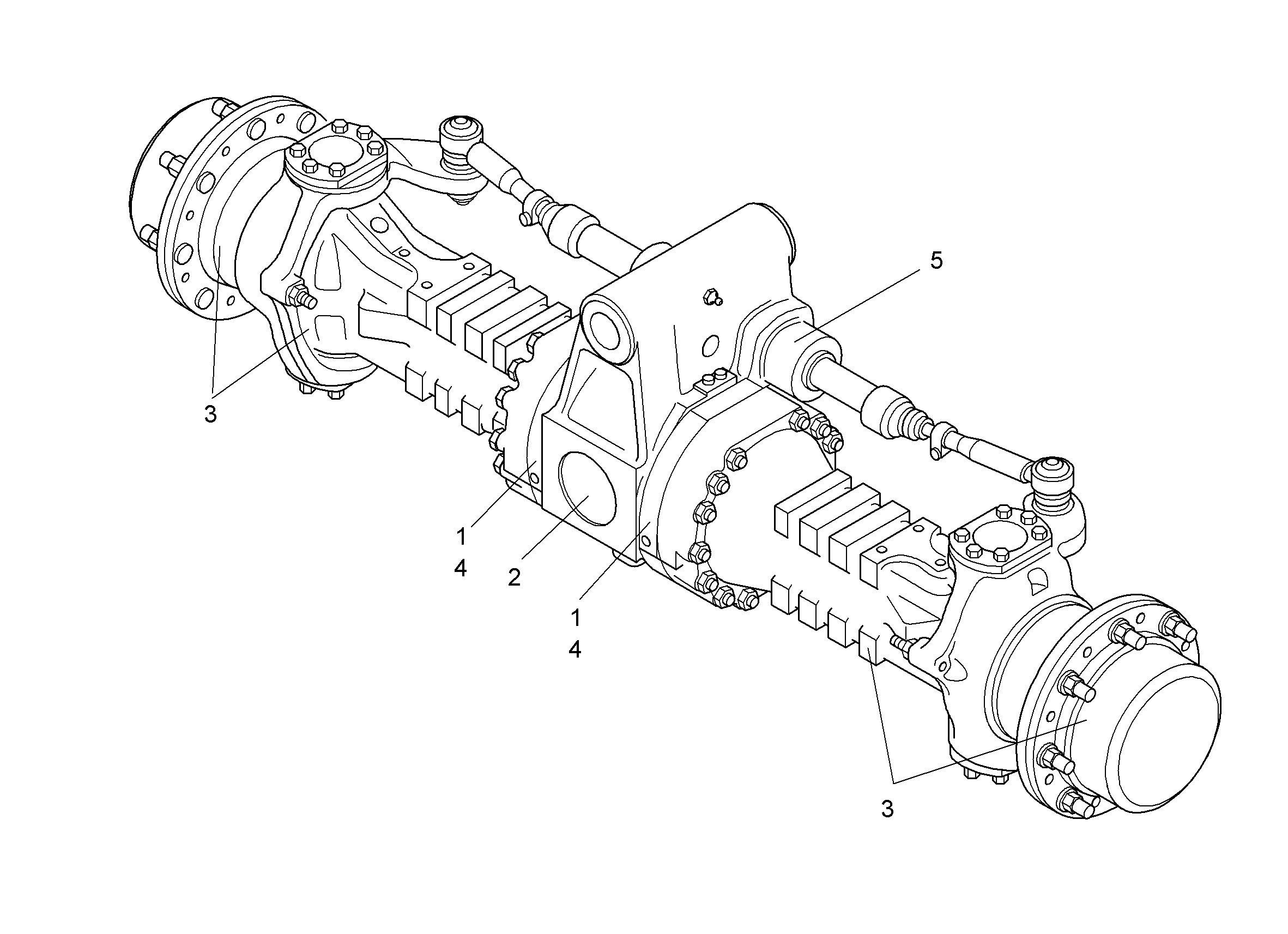 УЗЕЛ ВЕДОМЫЙ 5008259 LIEBHERR