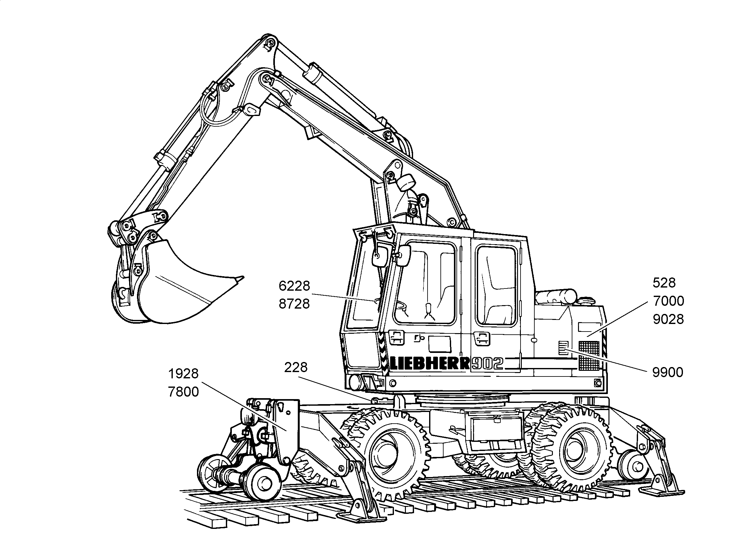 МЕХАНИЗМ ОТБОРА МОЩНОСТИ 9137909 LIEBHERR