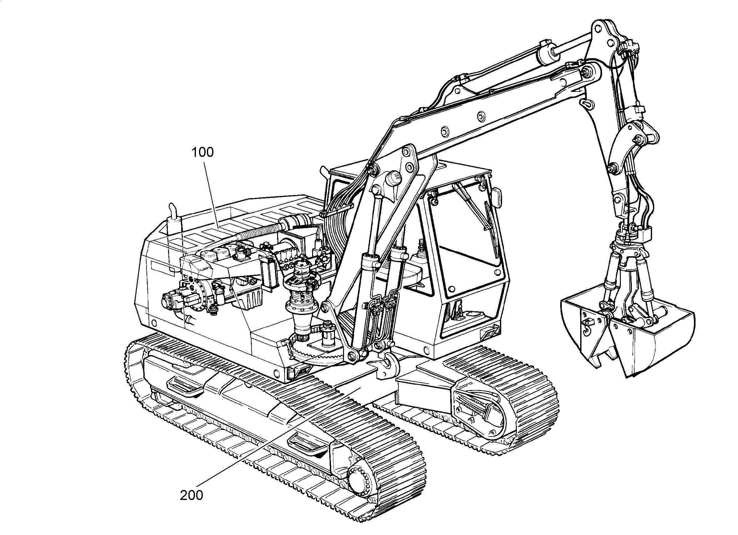 ШАССИ LC 9060212 LIEBHERR