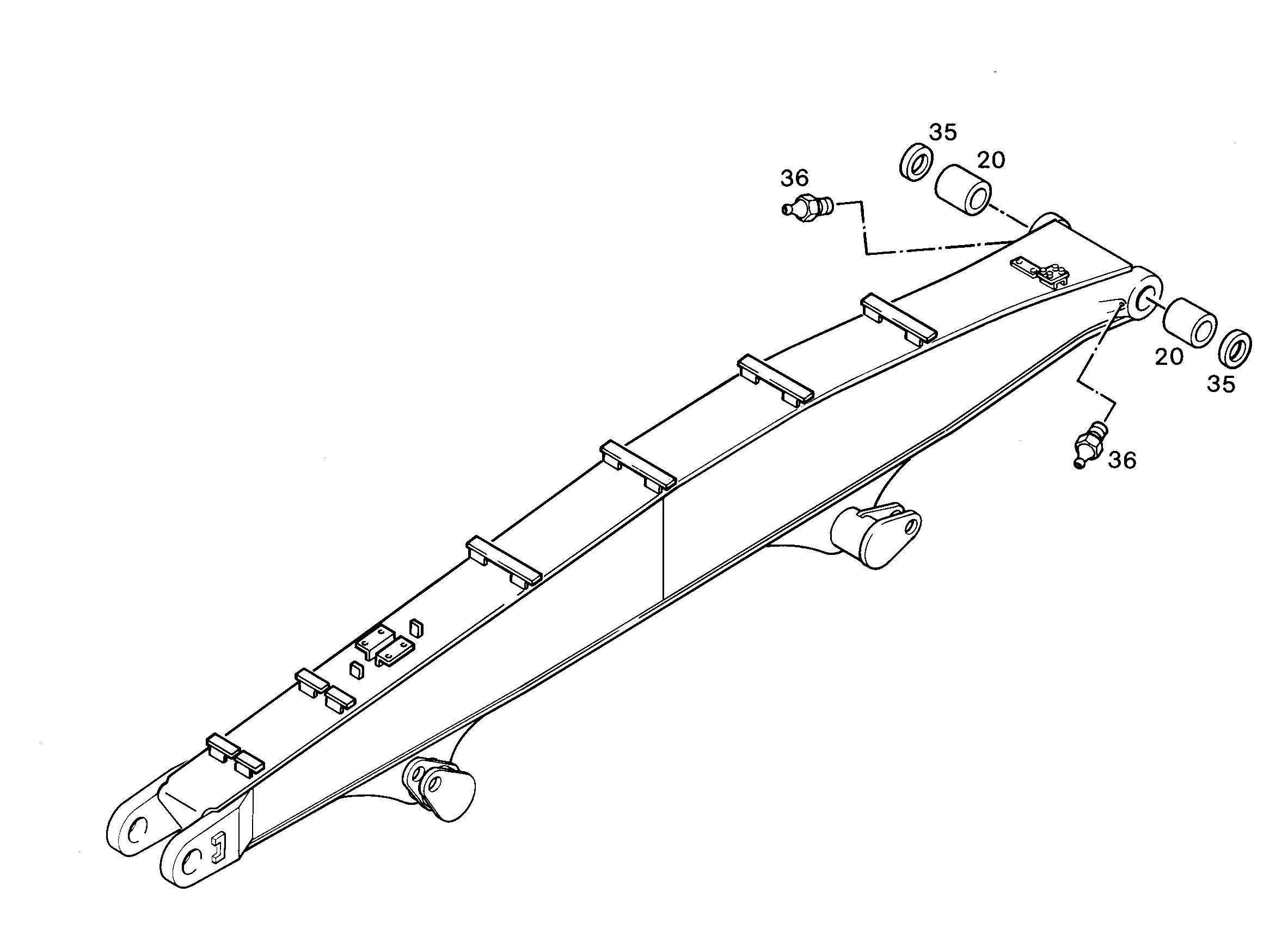 НИЖНИЙ ПОЯС 9752776 LIEBHERR