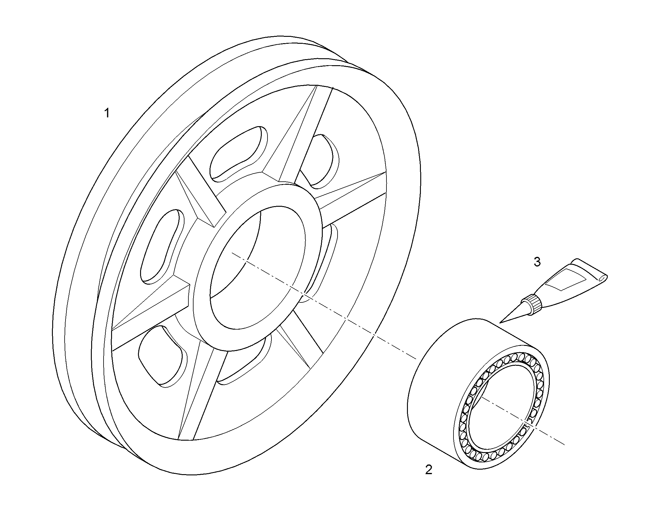 ШАРИКОПОДШИПНИК РАДИАЛЬНЫЙ -63082RS 40X90X23 745168801 LIEBHERR