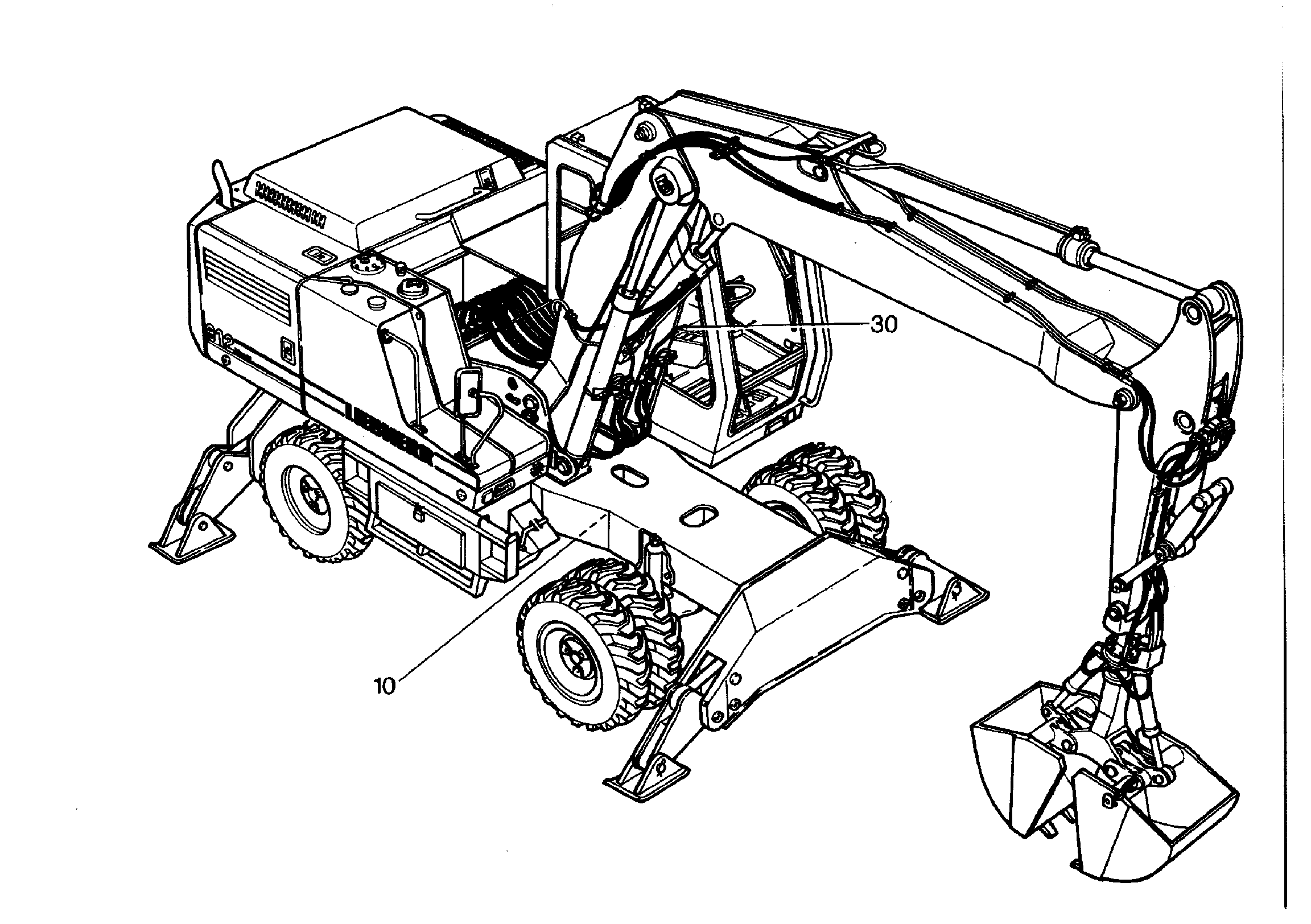 ГИДР.  РАЗДЕЛЬНОГО УПРАВЛ. 9205746 LIEBHERR