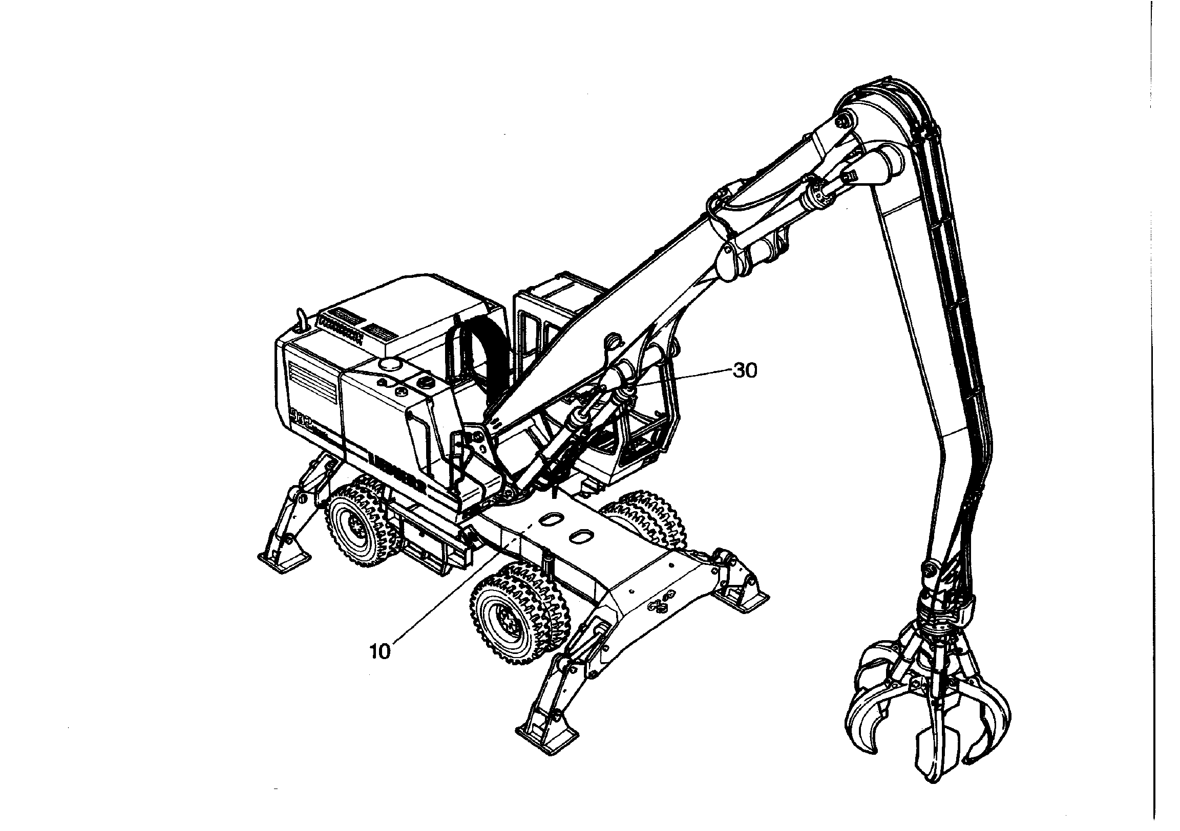 ГИДР.  РАЗДЕЛЬНОГО УПРАВЛ. 9304813 LIEBHERR