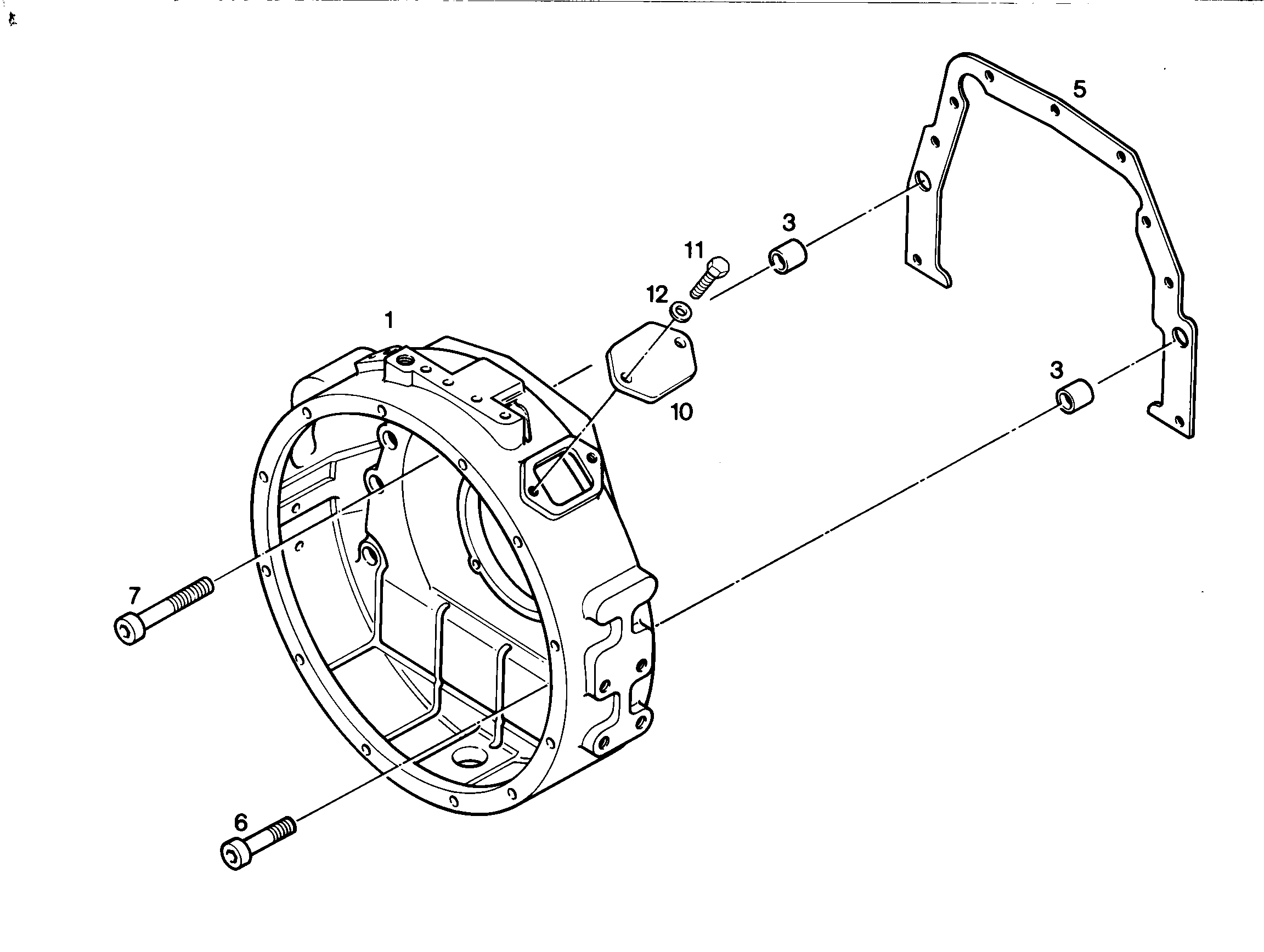 КОРПУС МАХОВИКА SAE 2 9278970 LIEBHERR
