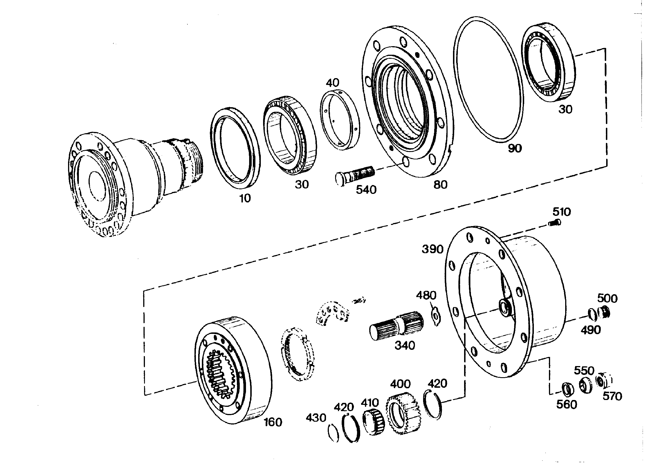 ШАЙБА УПОРНАЯ S=3,5 7017304 LIEBHERR