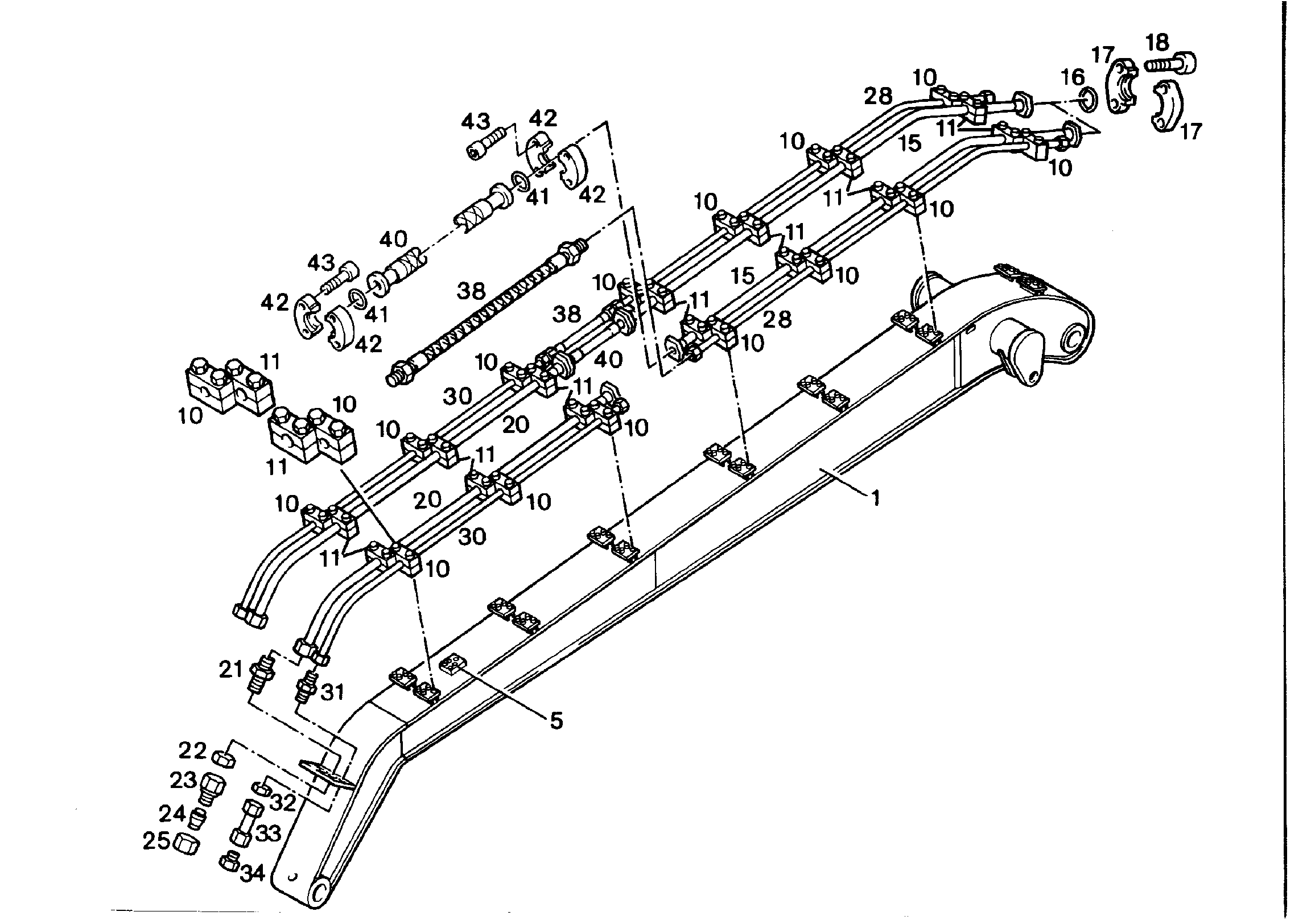 СМАЗОЧНЫЕ ЛИНИИ УСТАНОВКА 9208970 LIEBHERR