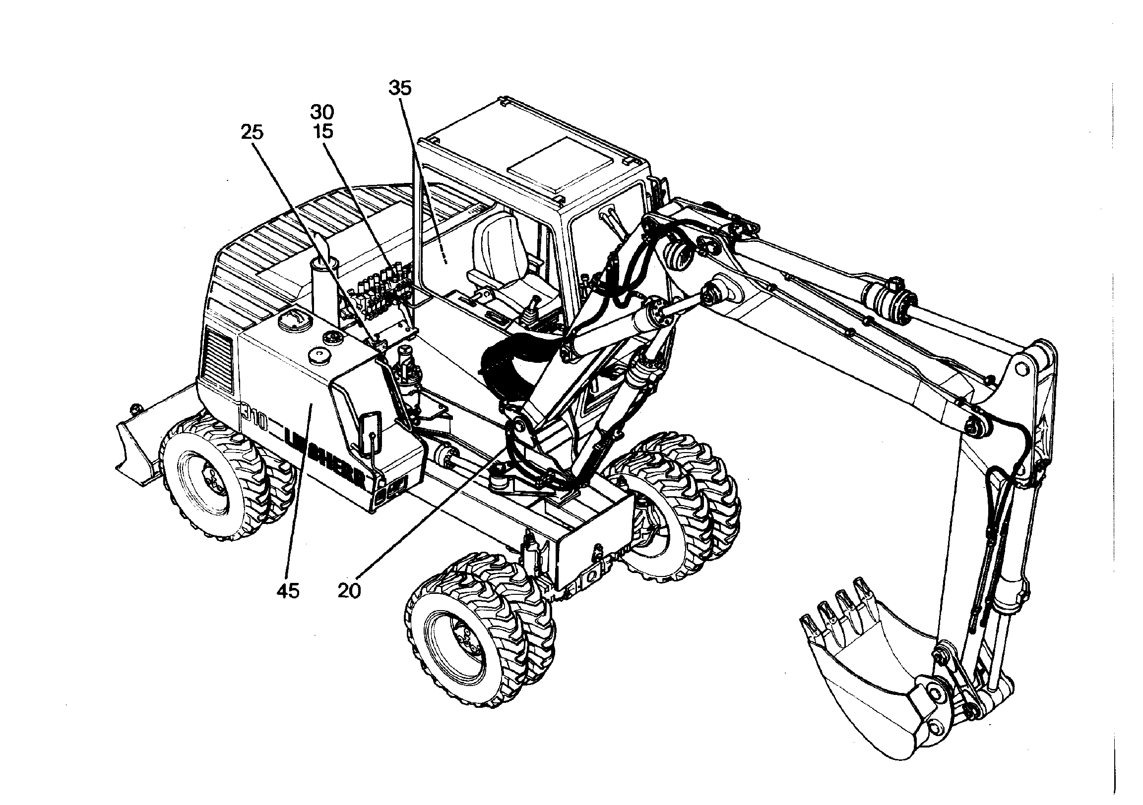 ГИДРАВЛИЧЕСКАЯ УСТАНОВКА БАК 9204100 LIEBHERR
