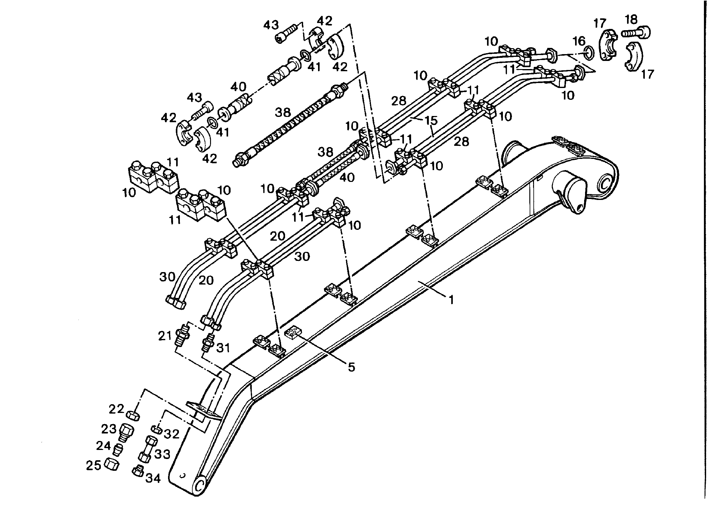СМАЗОЧНЫЕ ЛИНИИ УСТАНОВКА 9245494 LIEBHERR
