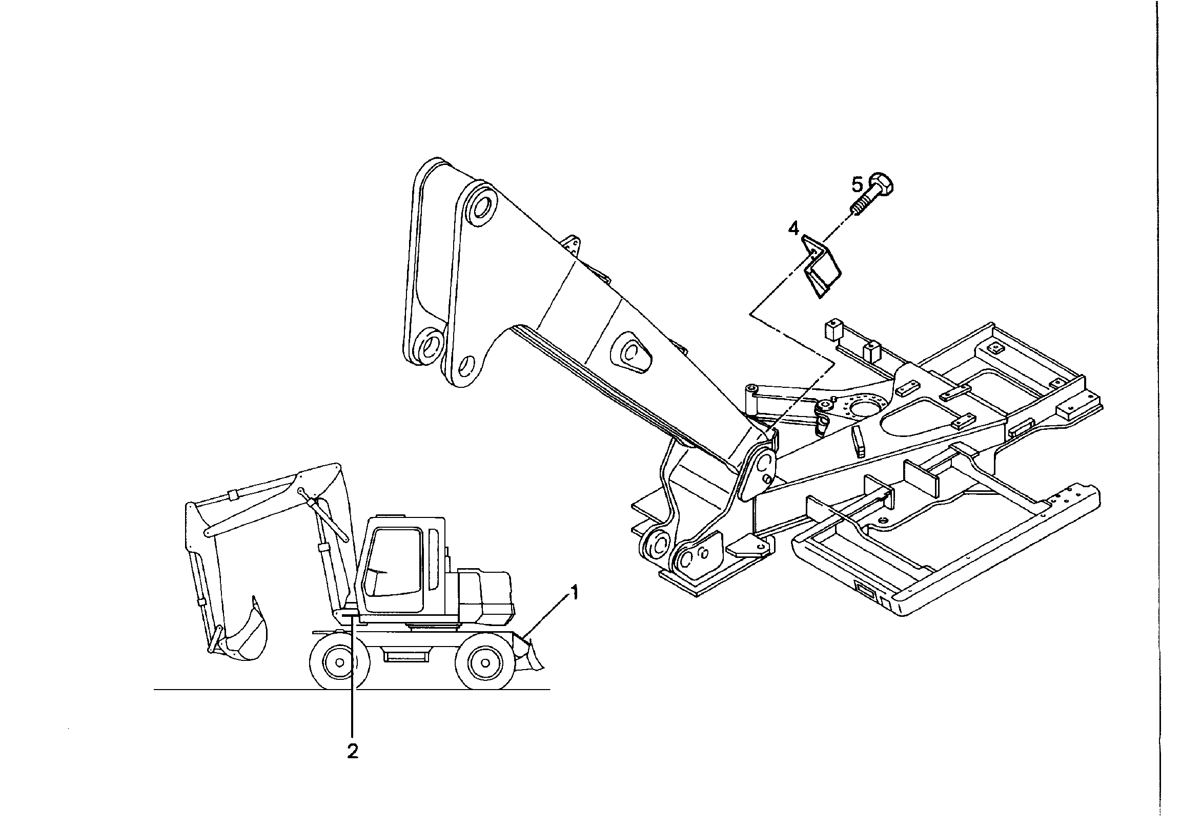 ФИКСАЦИЯ ПОВОРОТНОЙ ОПОРЫ 9205396 LIEBHERR