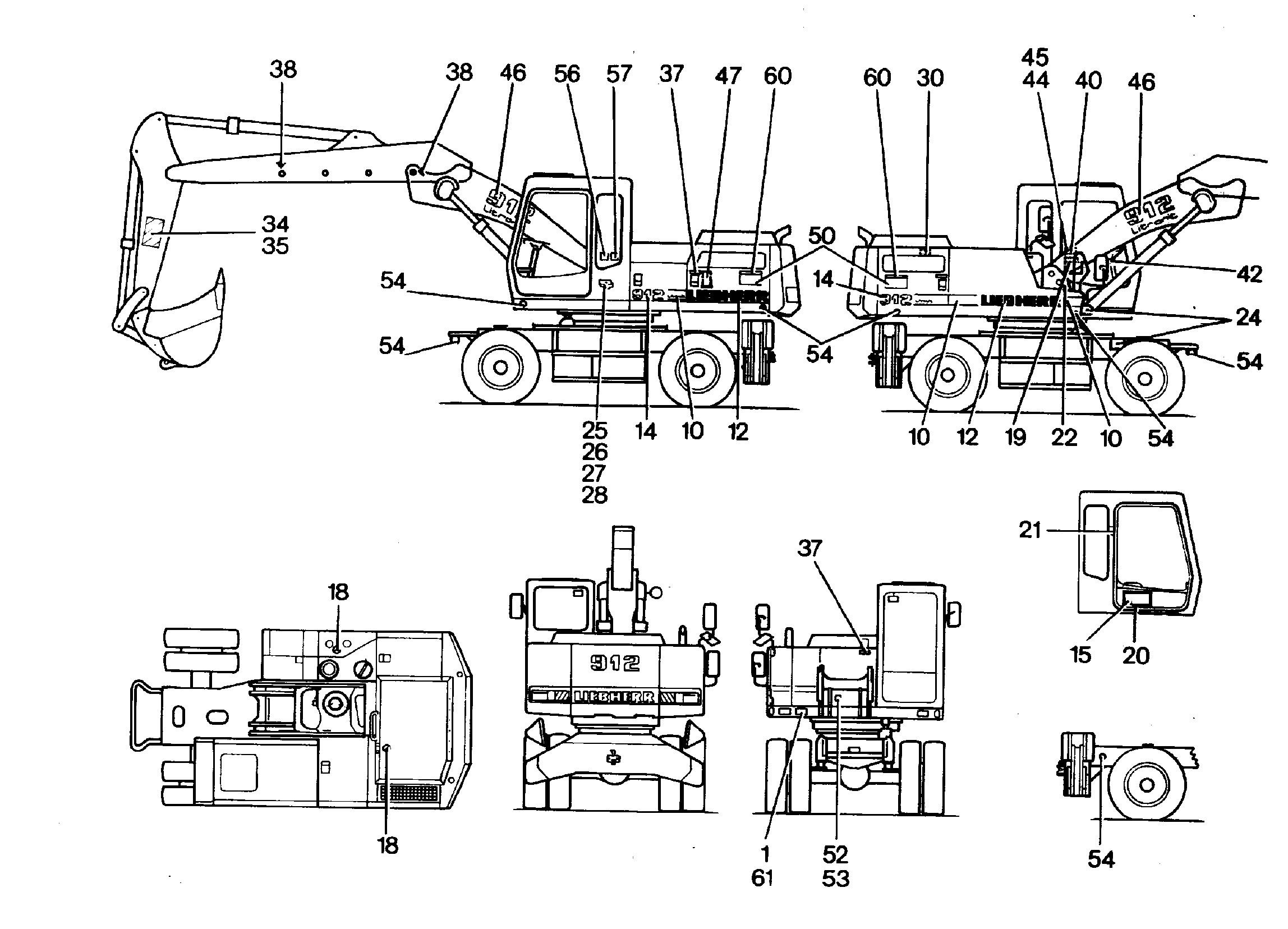 ПЛАН СМАЗКИ 9242770 LIEBHERR