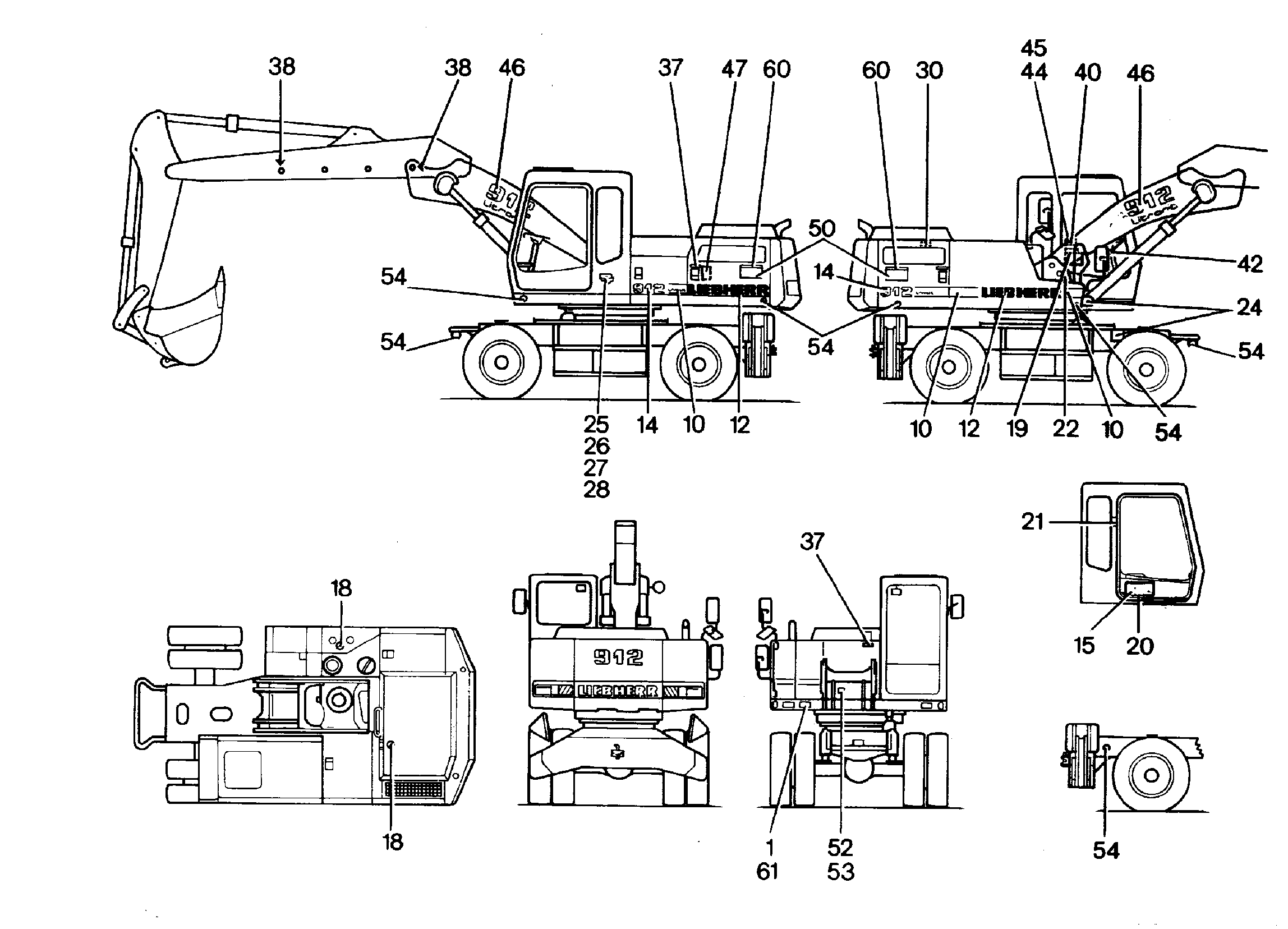 ПЛАН СМАЗКИ 9249633 LIEBHERR
