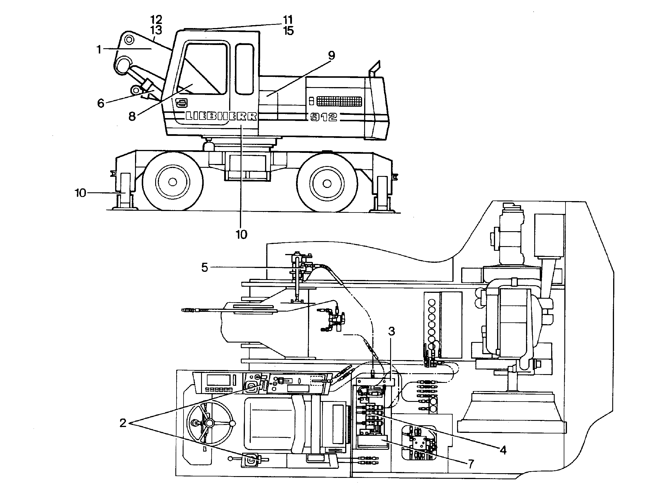 ЗАЩ.ТРУБЫ ПОДЪЕМ.ЦИЛИНДР 9199963 LIEBHERR