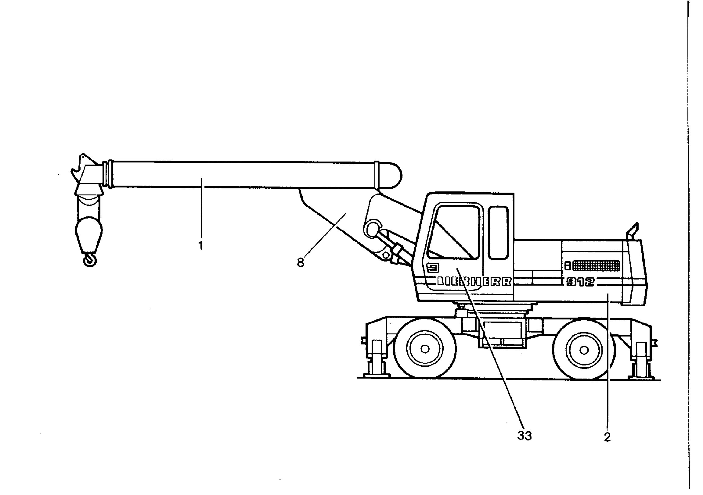 МОНТ.НАБ. ВЫДВ. СТРЕЛА LI1010 9204660 LIEBHERR