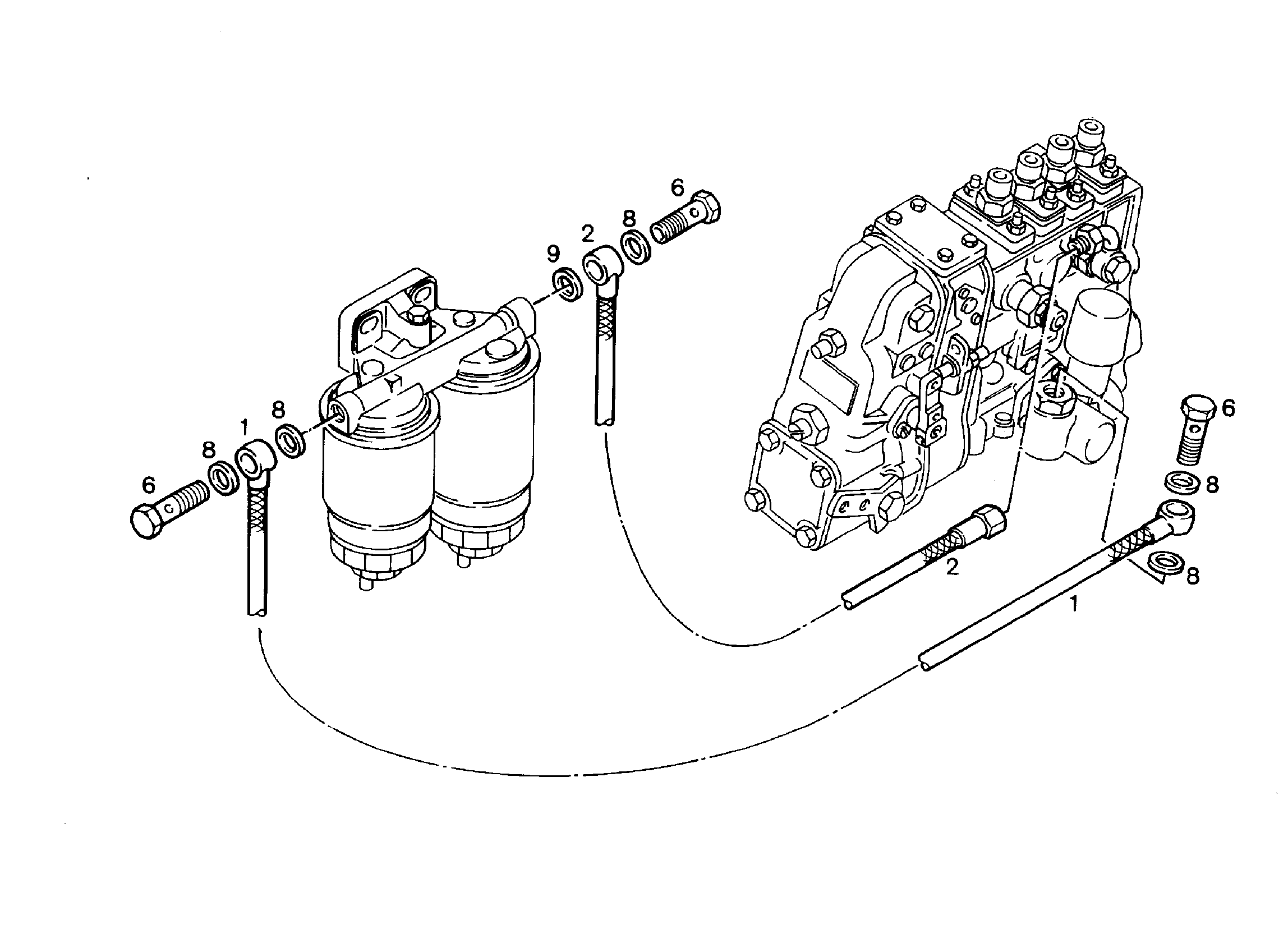 ШЛАНГОПРОВОД 7381086 LIEBHERR