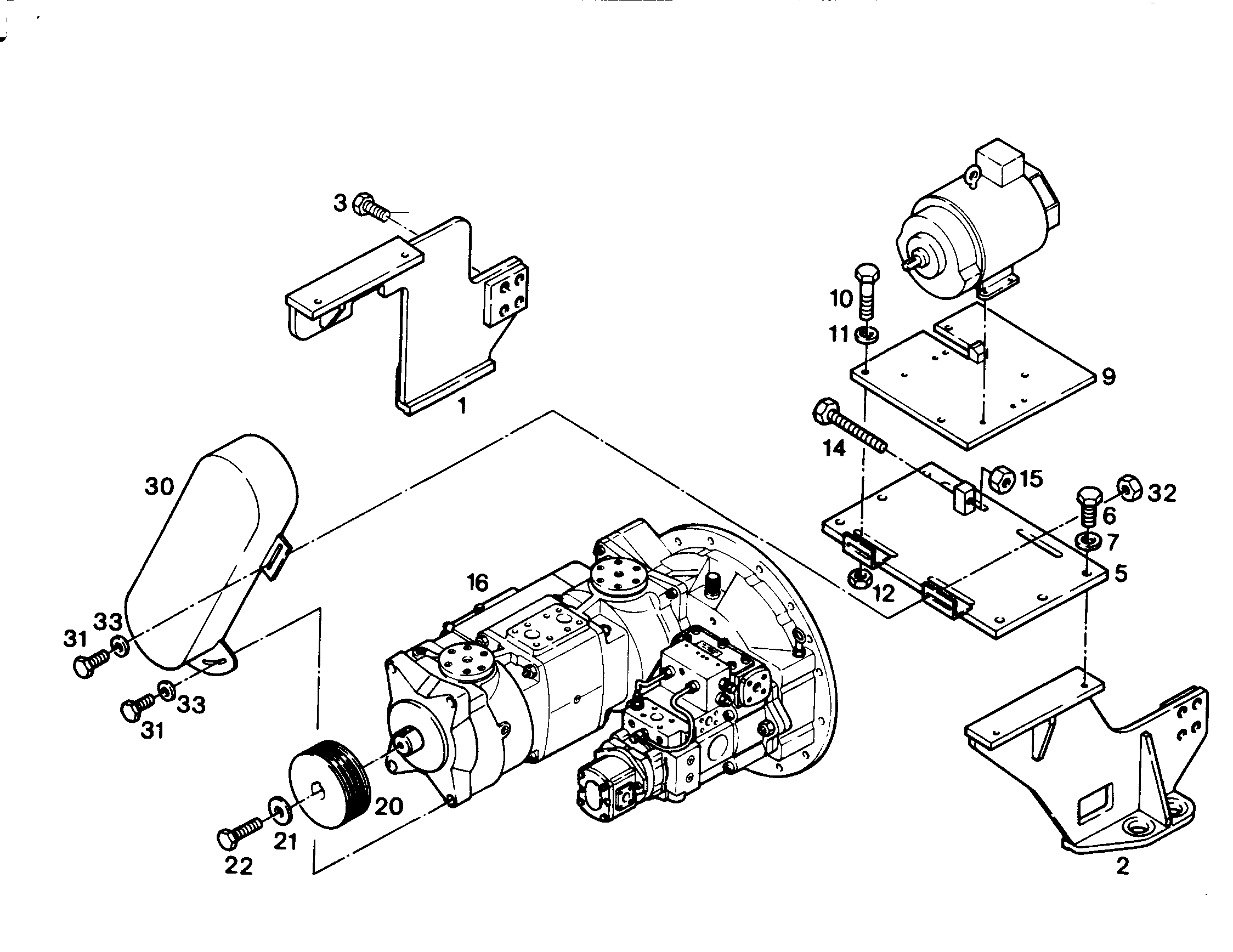 НАСОС ГИДРАВЛИЧЕСКИЙ СДВОЕННЫЙ LPVD 125cm³/U 9272314 LIEBHERR