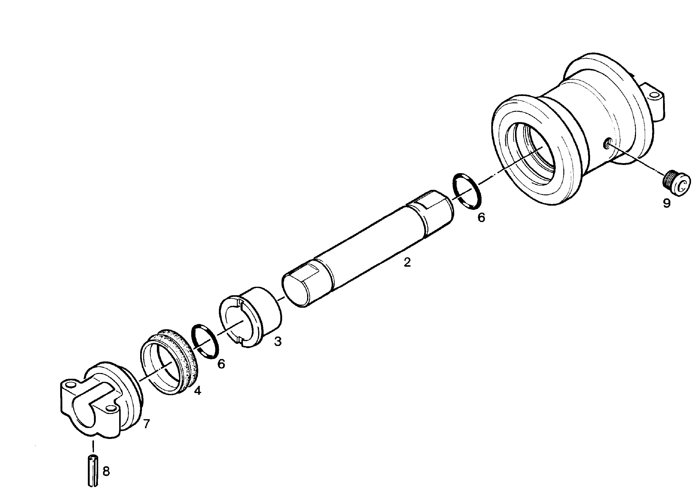 ОСЬ 5007359 LIEBHERR