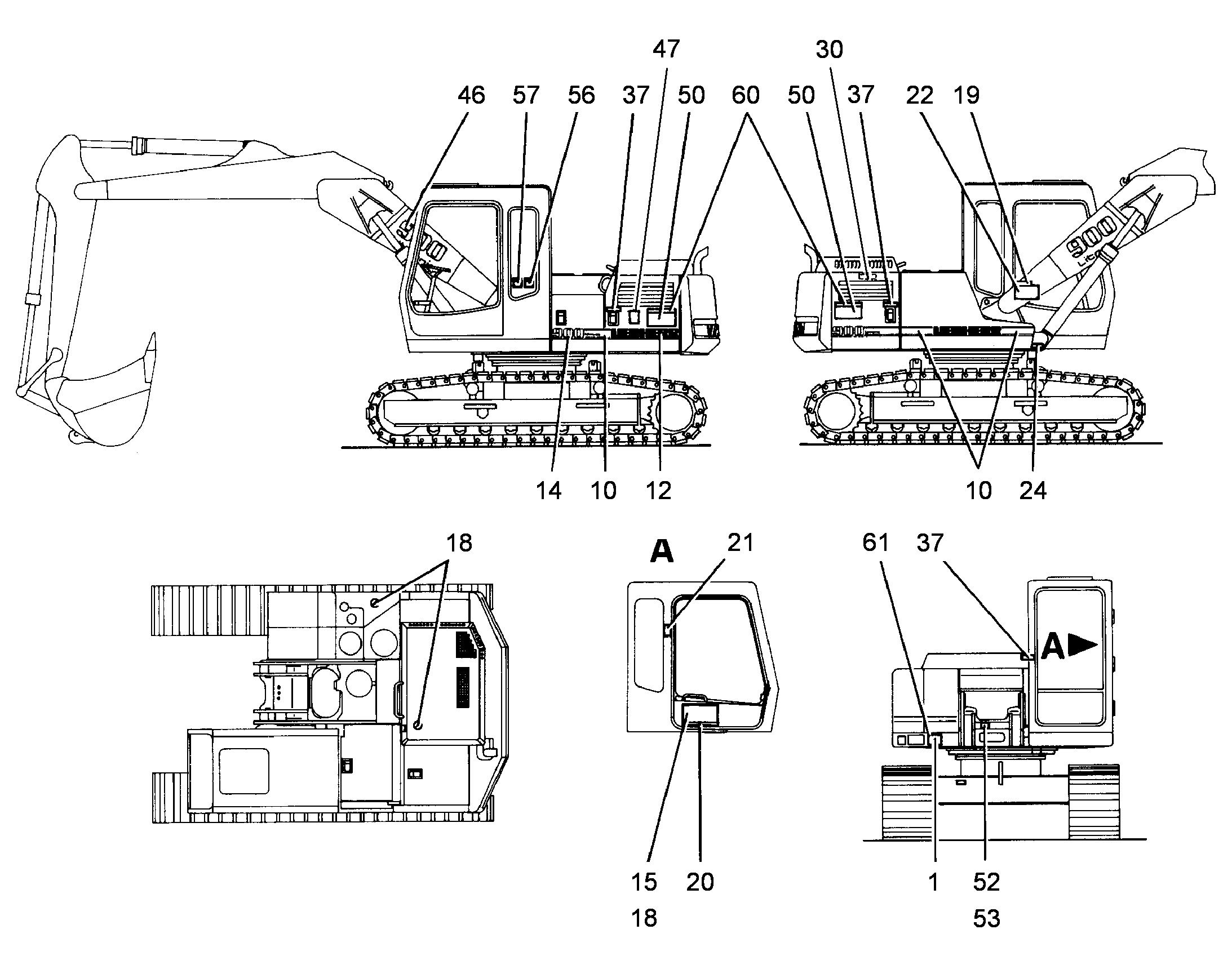 ПЛАН СМАЗКИ 9244560 LIEBHERR