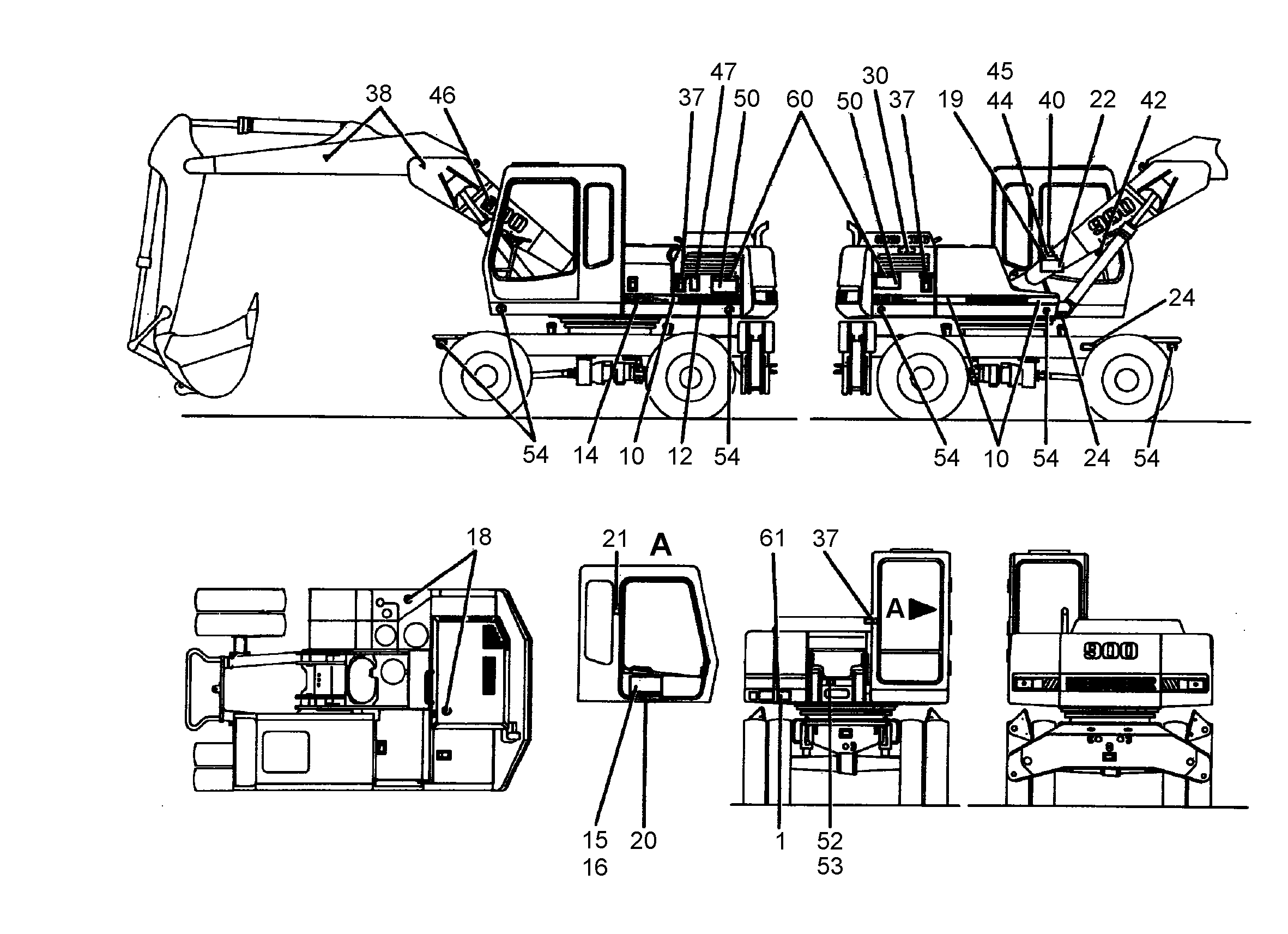 ПЛАН СМАЗКИ 9244556 LIEBHERR