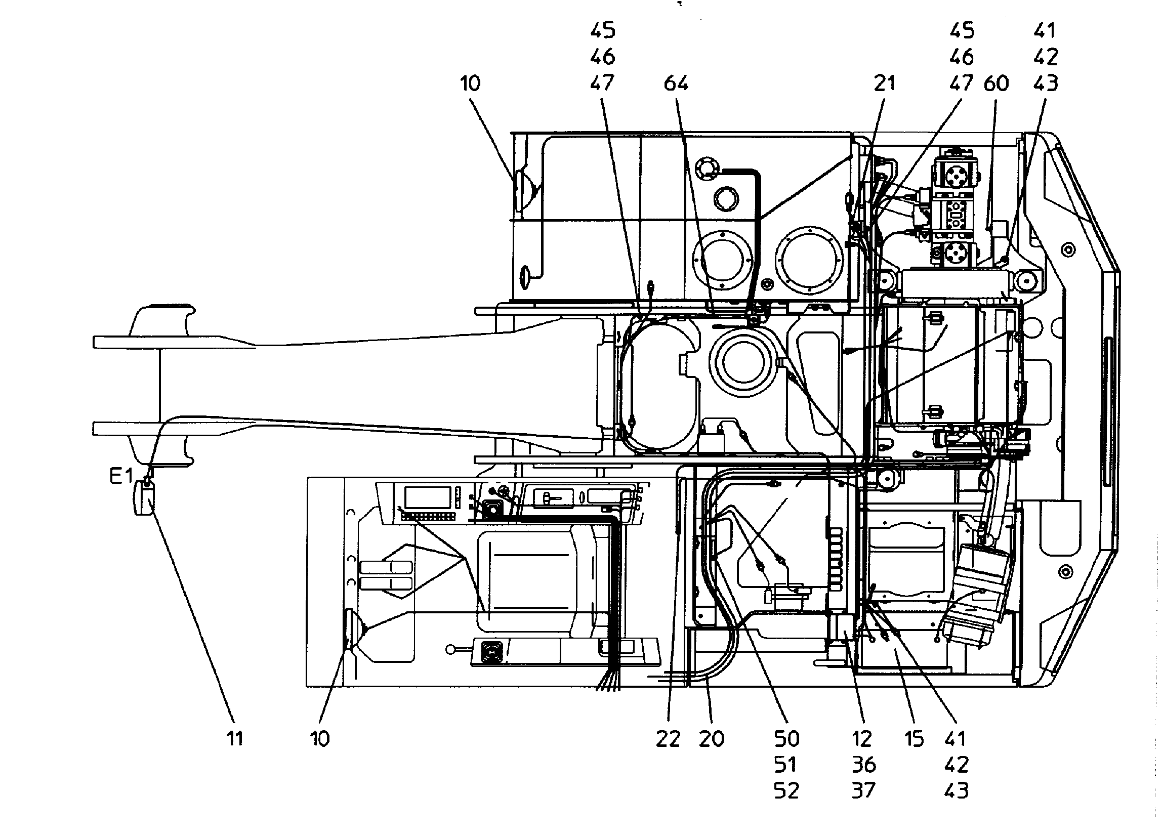 ПРОЖЕКТОР В СБОРЕ 9207073 LIEBHERR