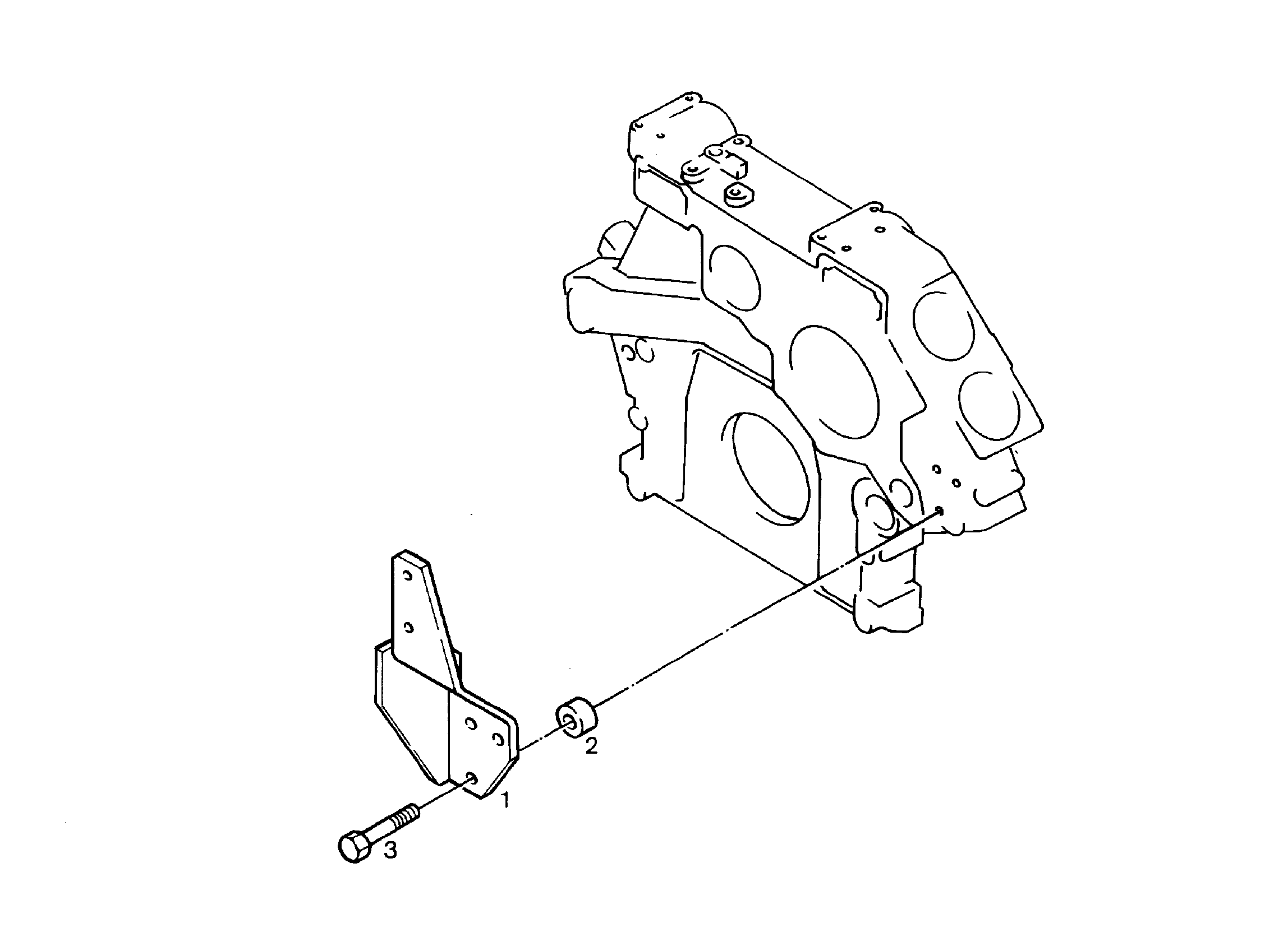 РАСПОРКА 9X25X35 9270061 LIEBHERR