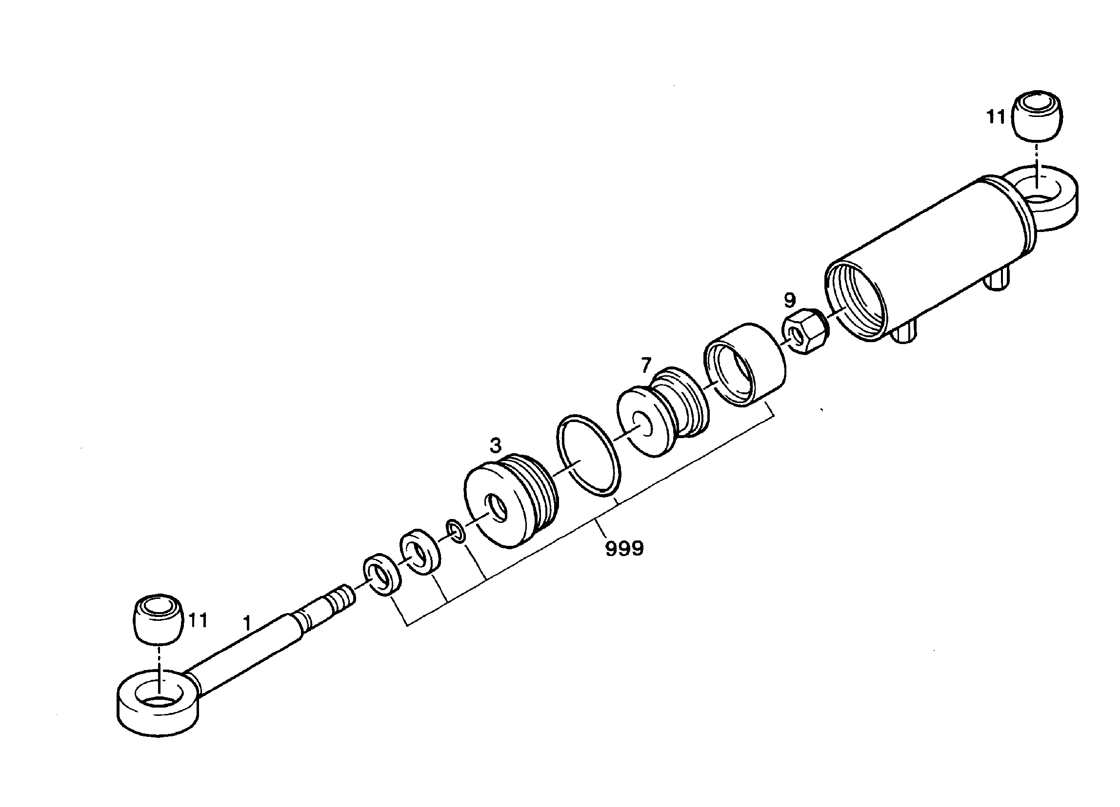 ШЕСТИГРАННАЯ ГАЙКА M26 4002583 LIEBHERR