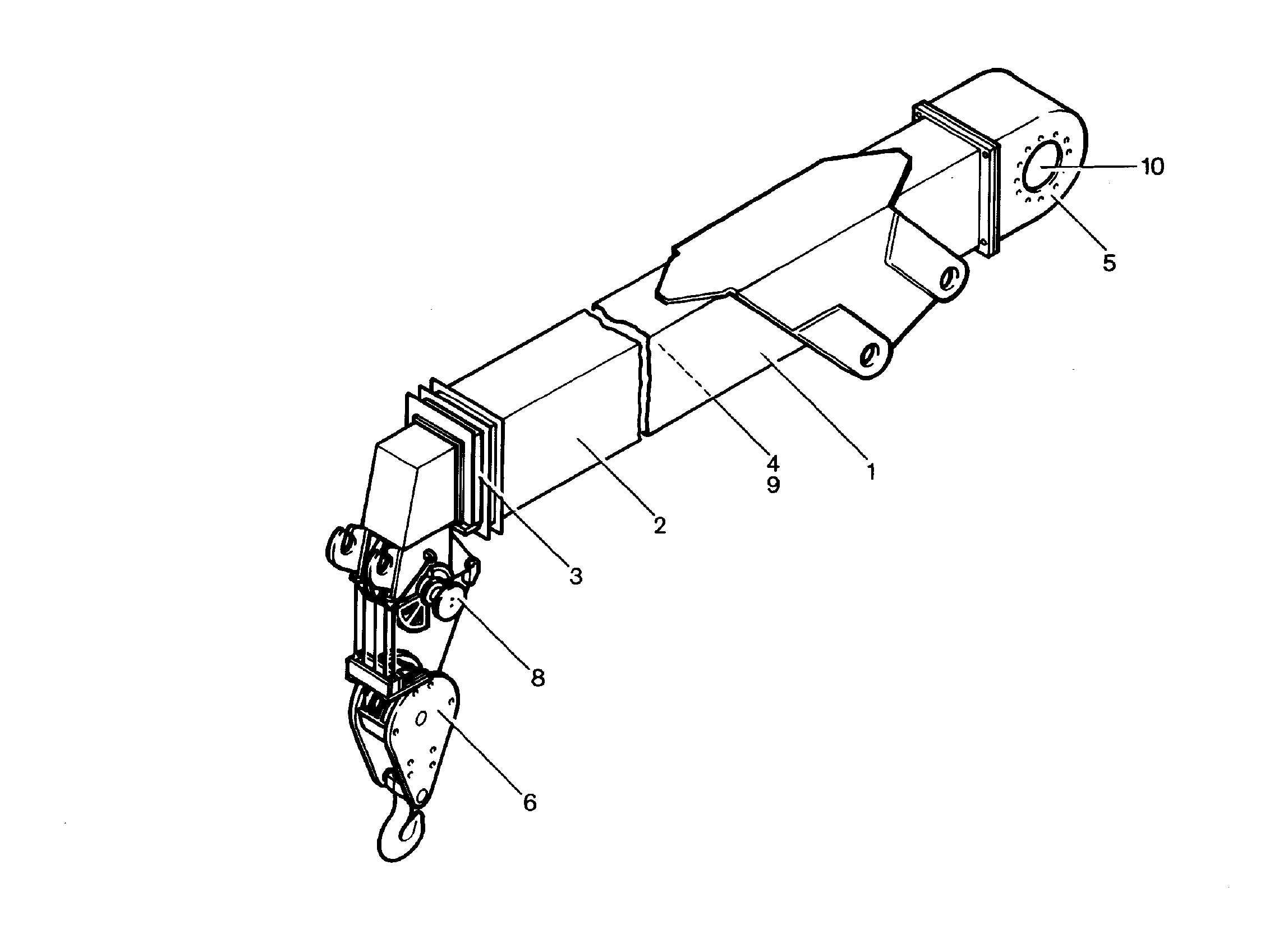 КРЮКОВАЯ ОБОЙМА 910045708 LIEBHERR