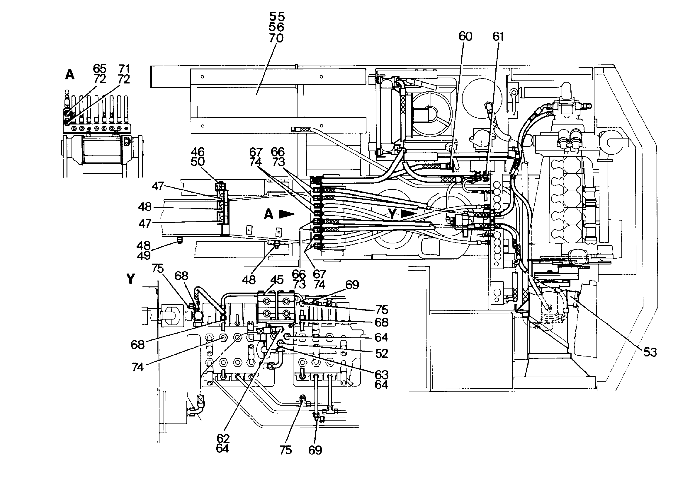 КРАН 3-ХОДОВОЙ 7003255 LIEBHERR
