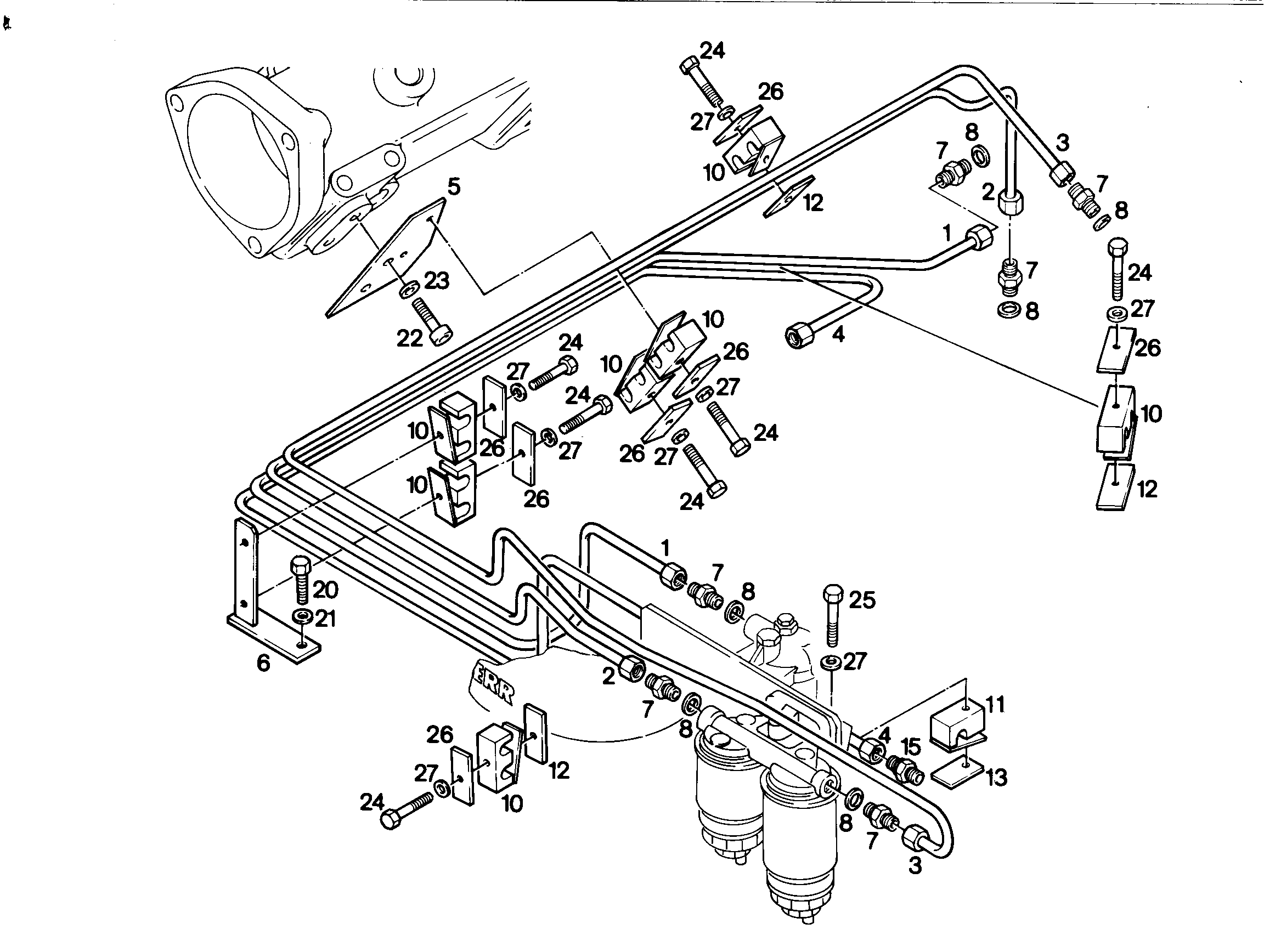ТРУБОПРОВОД 9279683 LIEBHERR