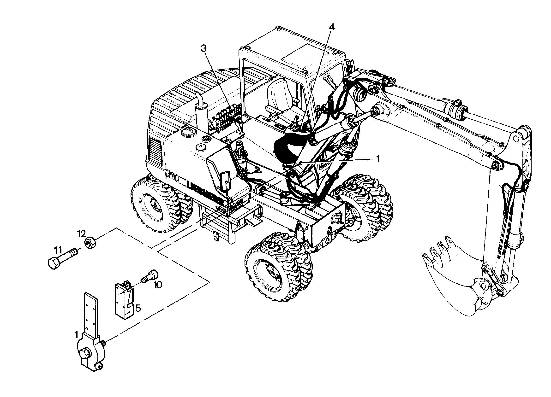 ГИДРАВЛИЧЕСКАЯ СИСТЕМА 9236003 LIEBHERR
