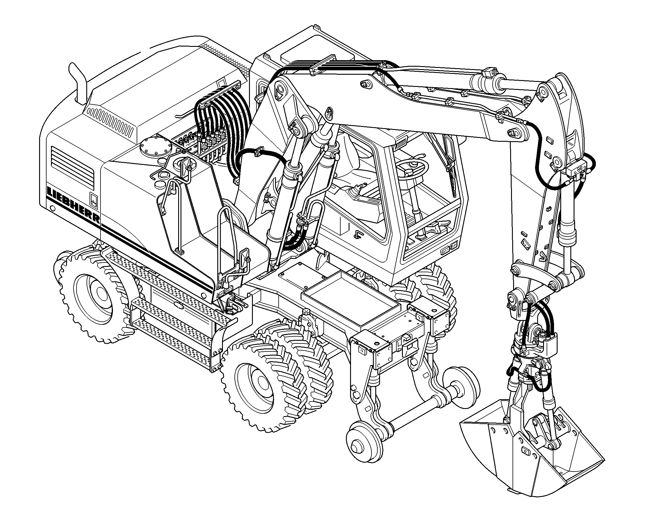 ТАБЛИЧКИ ФРАНЦУЗСКИЕ 4ТЧК.ОП. 9239771 LIEBHERR