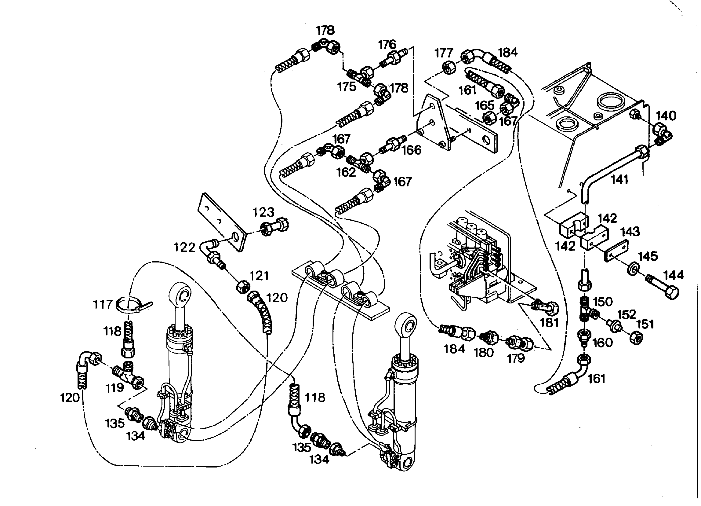 ШЛАНГ УПРАВЛЕНИЯ 10X1150 7402574 LIEBHERR