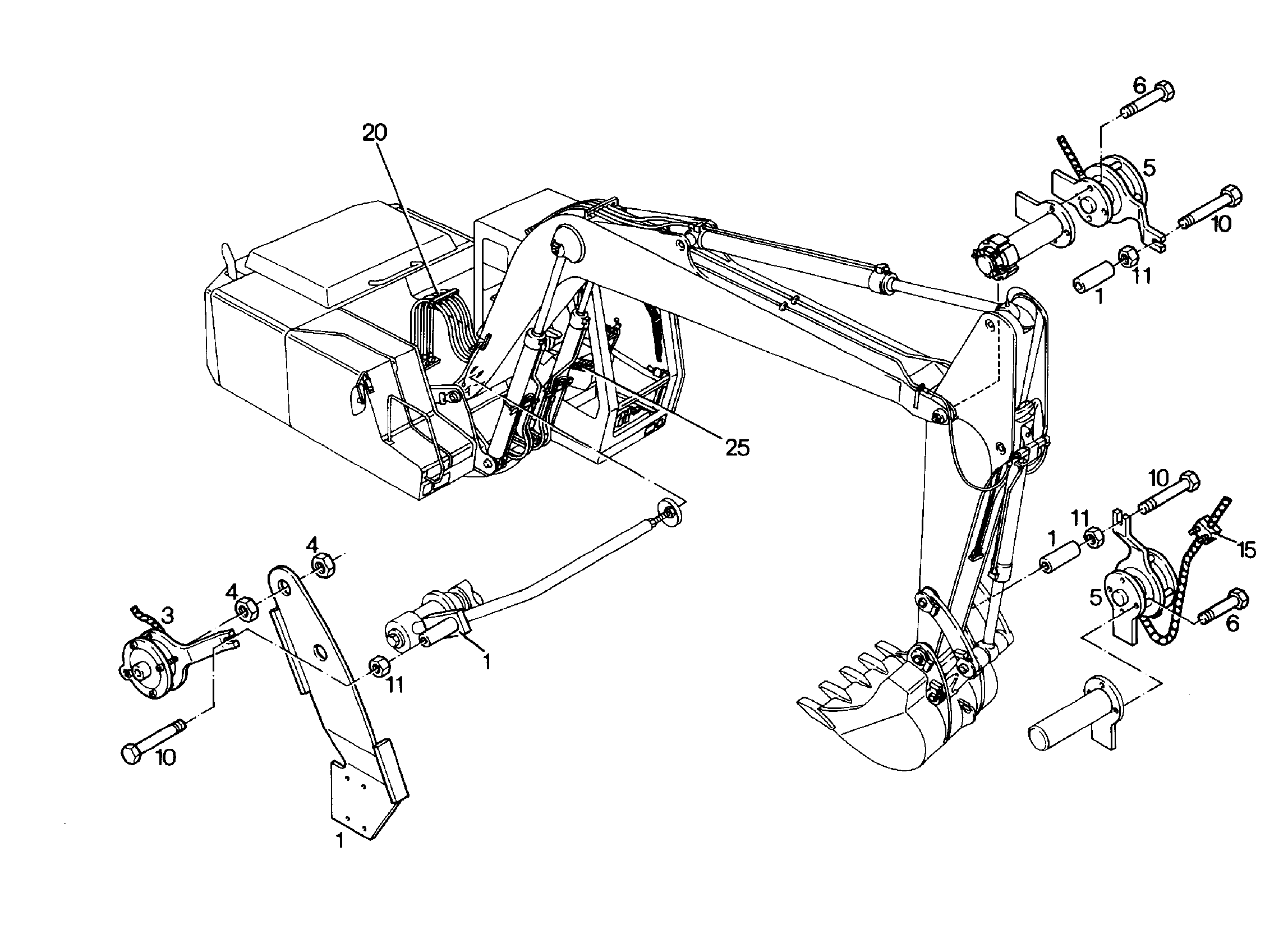 КОМПЛЕКТУЮЩИЕ ДЕТАЛИ 9237454 LIEBHERR